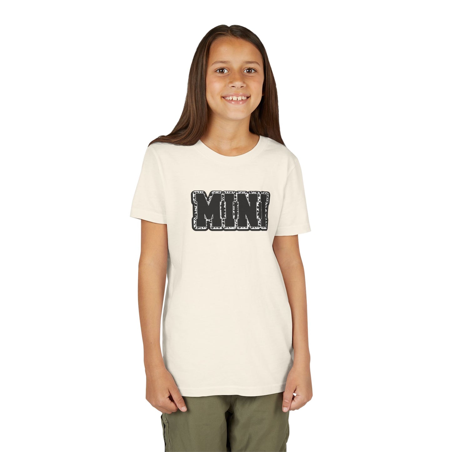 Mini Youth Short Sleeve Tee, Kids Casual Shirt, Birthday Gift, Toddler Fashion, Playful Summer Wear, Mini Graphic Tee