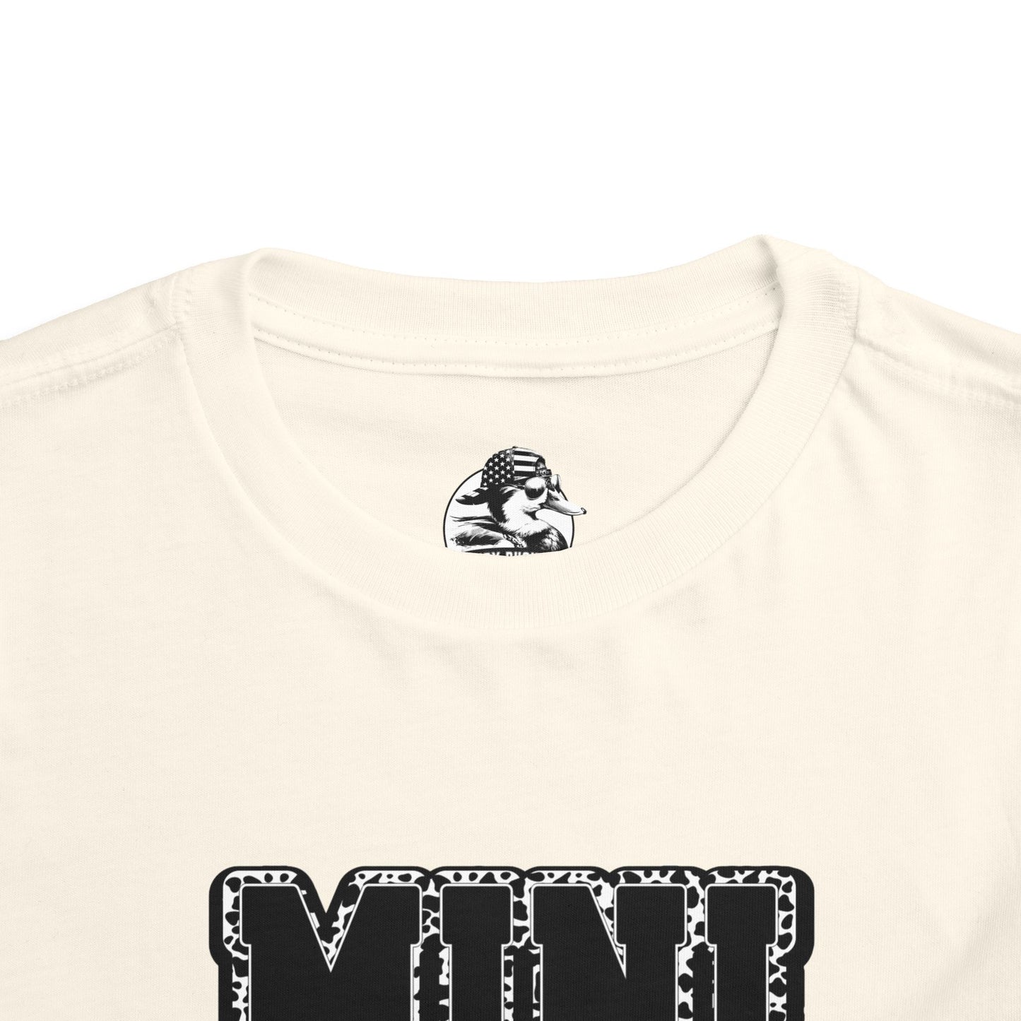 Mini Toddler Short Sleeve Tee, Soft Cotton Kids T-Shirt, Perfect for Playdates, Birthdays, Everyday Use, Gift for Little Ones