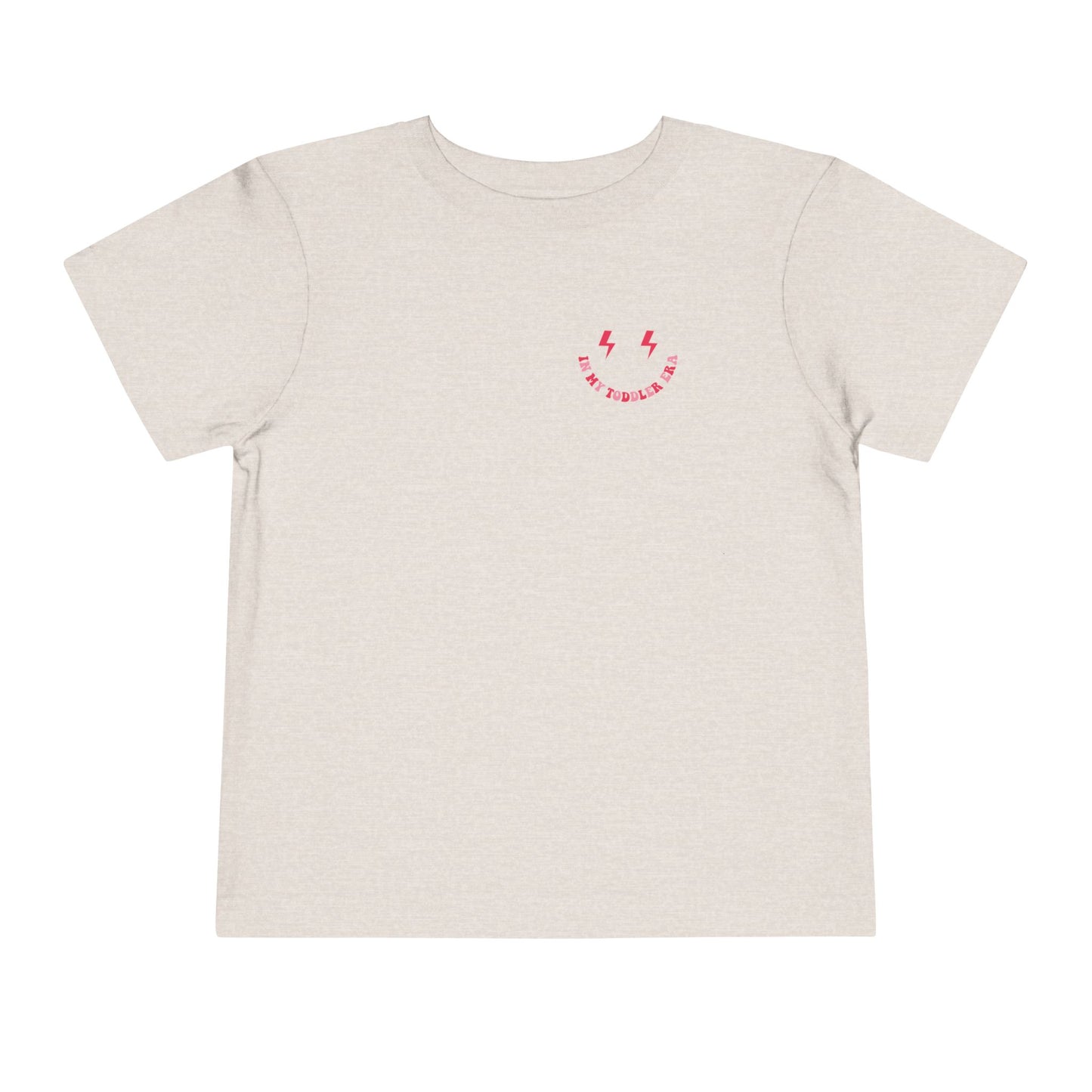 Toddler Short Sleeve Tee - Fun 'In My Toddler Era' Design, Cute Kids Shirt for Playdates, Birthdays, Gifts, Summer Wear, Toddler Fashion
