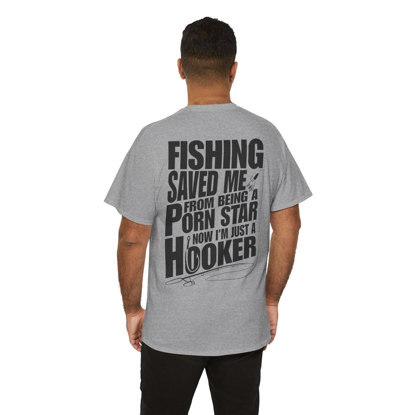 Fishing Humor Unisex Tee, Funny Fishing Shirt, Gift for Anglers, Outdoor Adventure Clothing, Casual Tee for Fishing Lovers