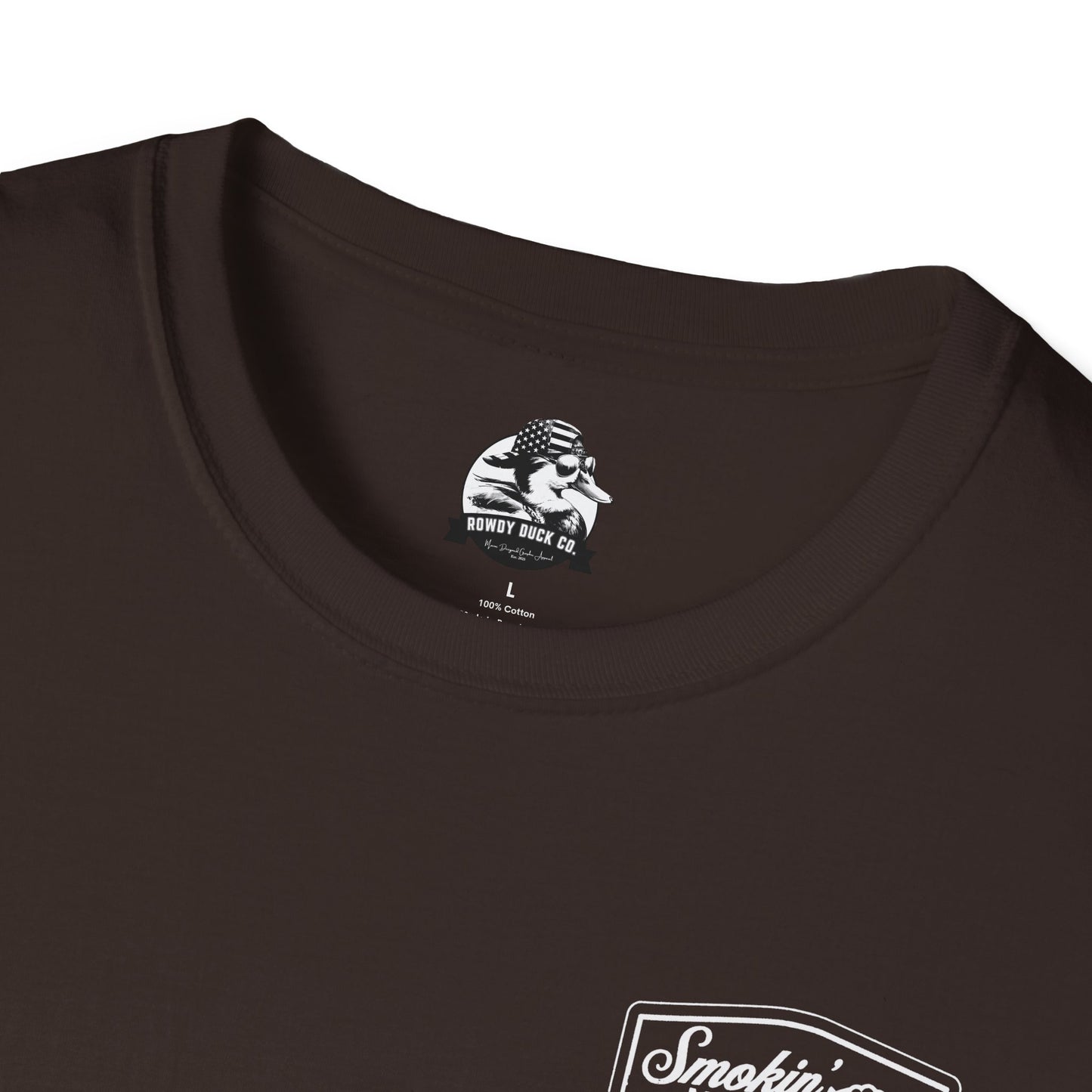 Smokin' Meats T-Shirt - Funny BBQ Humor Unisex Softstyle Tee