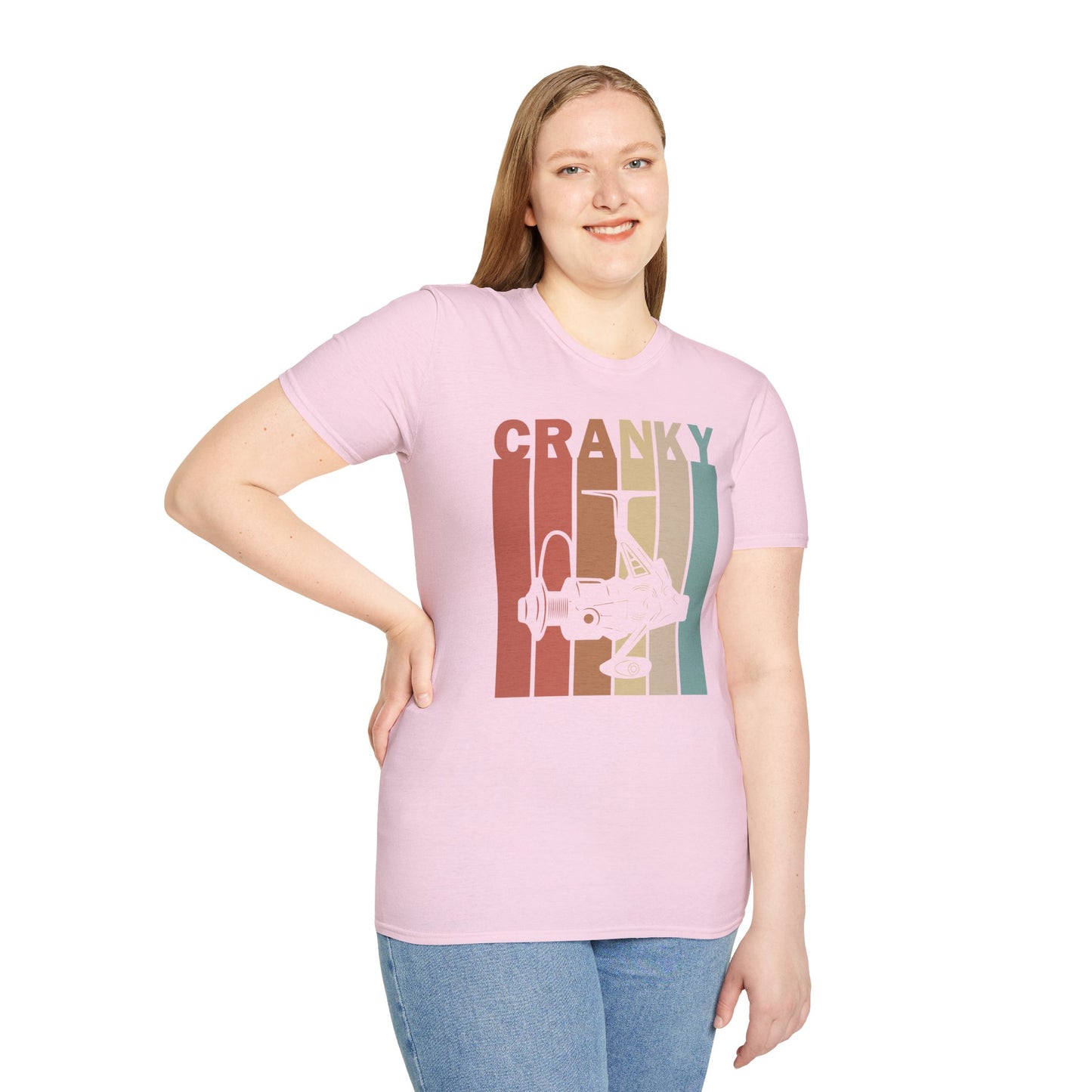 Cranky Retro Unisex T-Shirt, Funny Gift for Friends, Cool Graphic Tee, Casual Wear, Unique Birthday Present, Vintage Style Top
