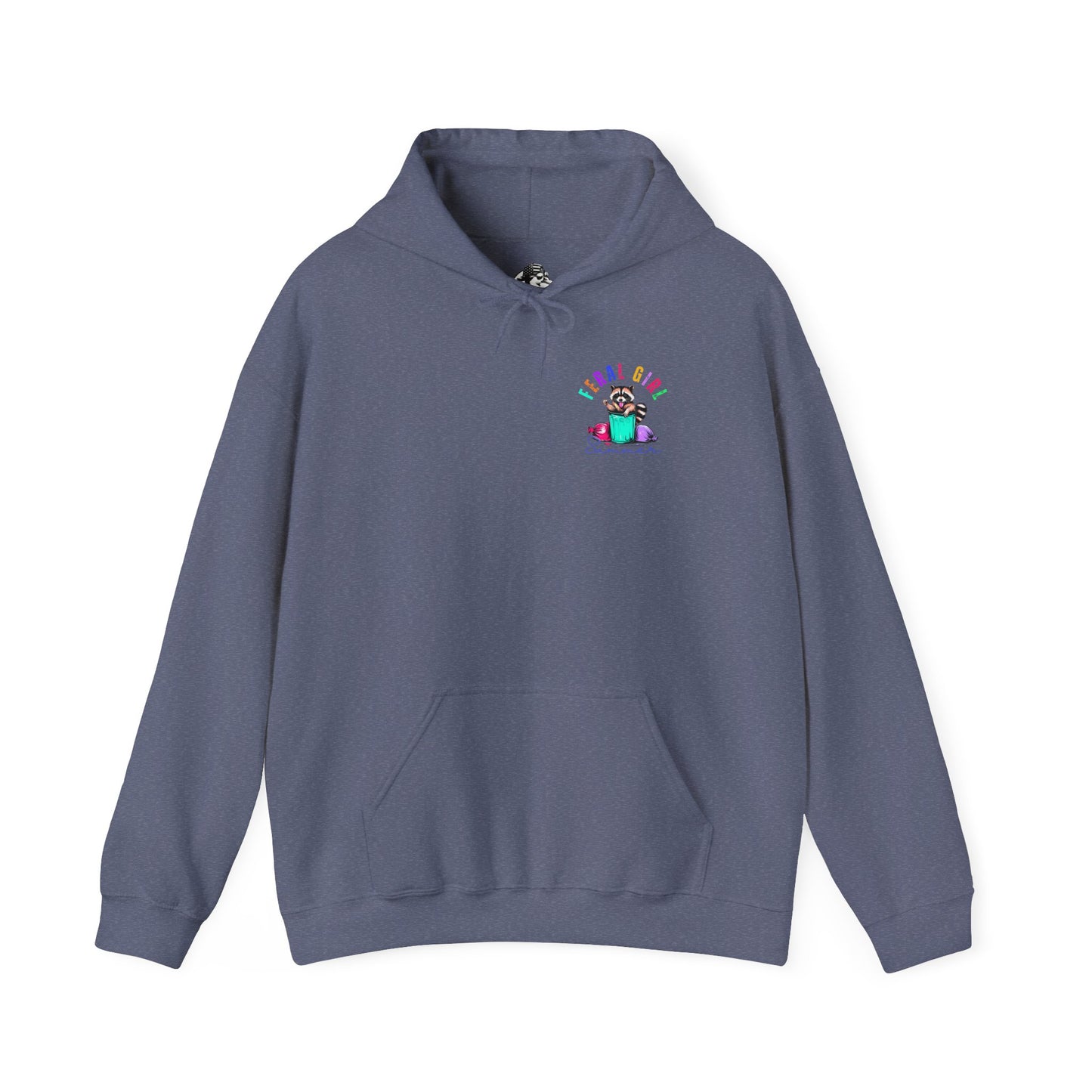 Feral Girl Summer Hoodie, Unisex Hoodie, Casual Wear, Summer Outfit, Trendy Sweatshirt, Gift for Her