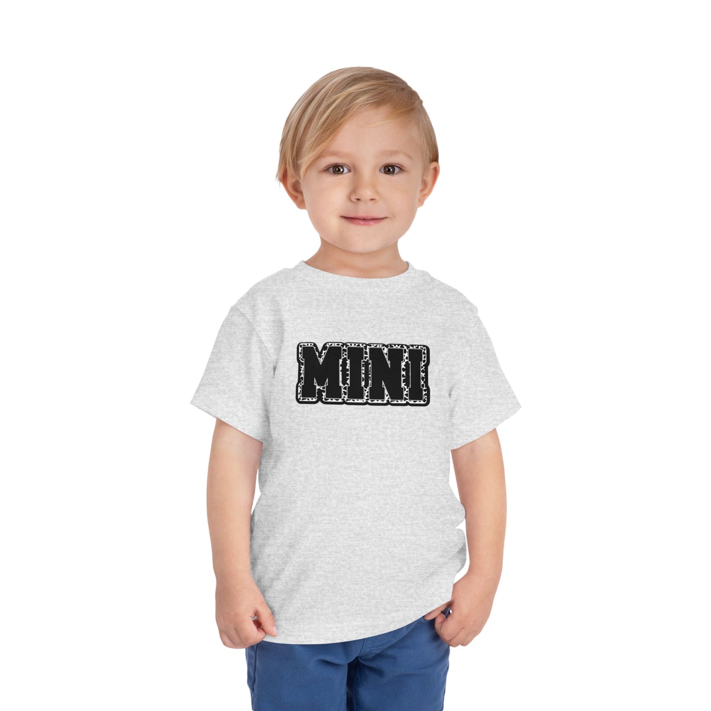 Mini Toddler Short Sleeve Tee, Soft Cotton Kids T-Shirt, Perfect for Playdates, Birthdays, Everyday Use, Gift for Little Ones