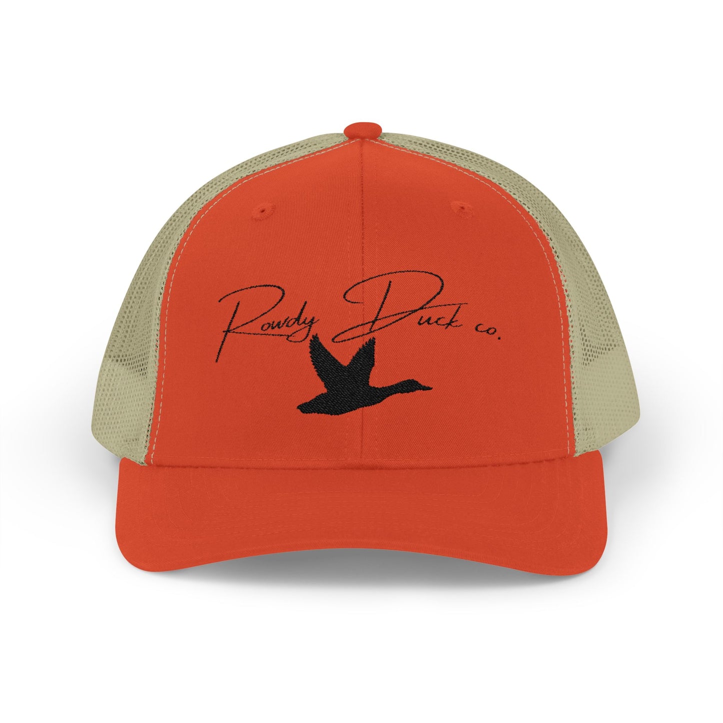 Rustic Duck Co Snapback Trucker Cap | Outdoor Hat, Fishing Gift, Vintage Style Cap, Nature Lover Apparel, Unisex Headwear
