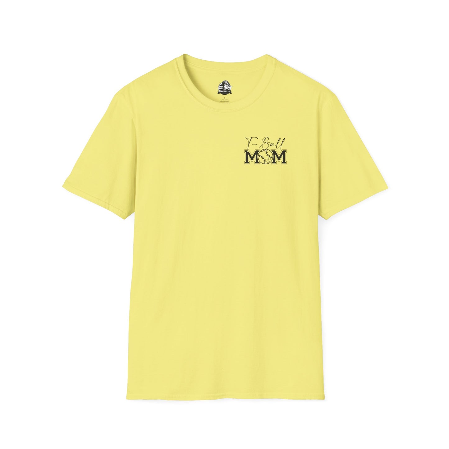 T-ball Mom Unisex Softstyle T-Shirt - Perfect for Game Days!