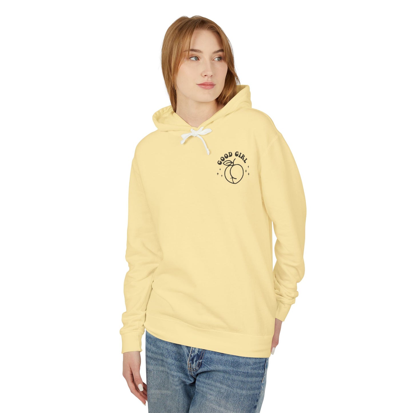 Trendy Unisex Lightweight Hooded Sweatshirt - 'Spank Me That's The Only Way I Learn'