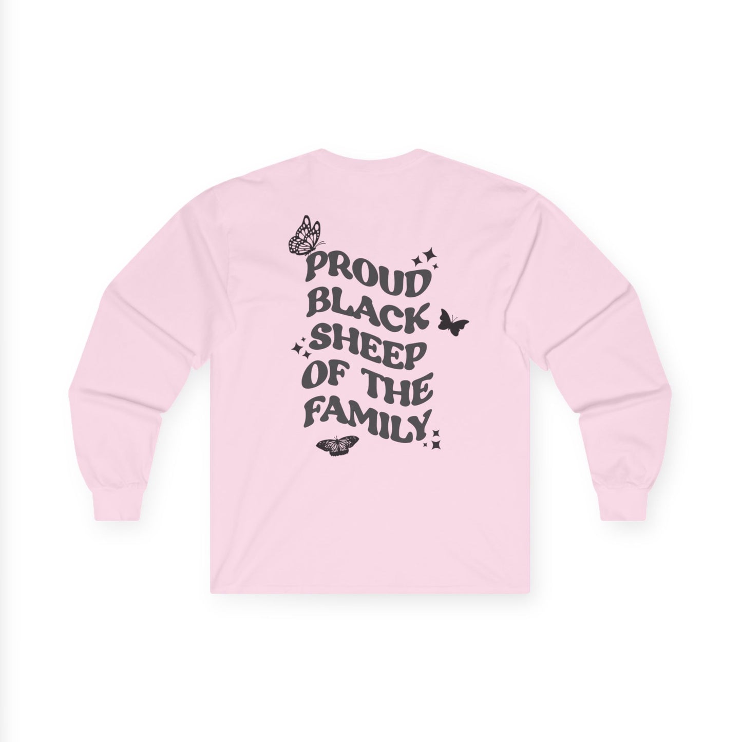 Proud Black Sheep Long Sleeve Graphic Tee