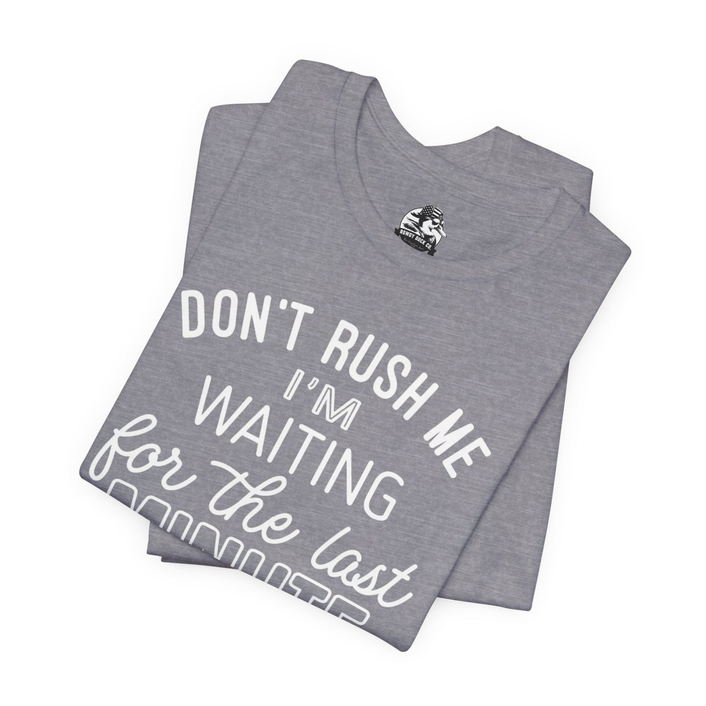 Funny Last Minute Tee, Unisex Humor Shirt, Perfect Gift for Students, Casual Wear, Birthday Apparel, Relaxed Fit