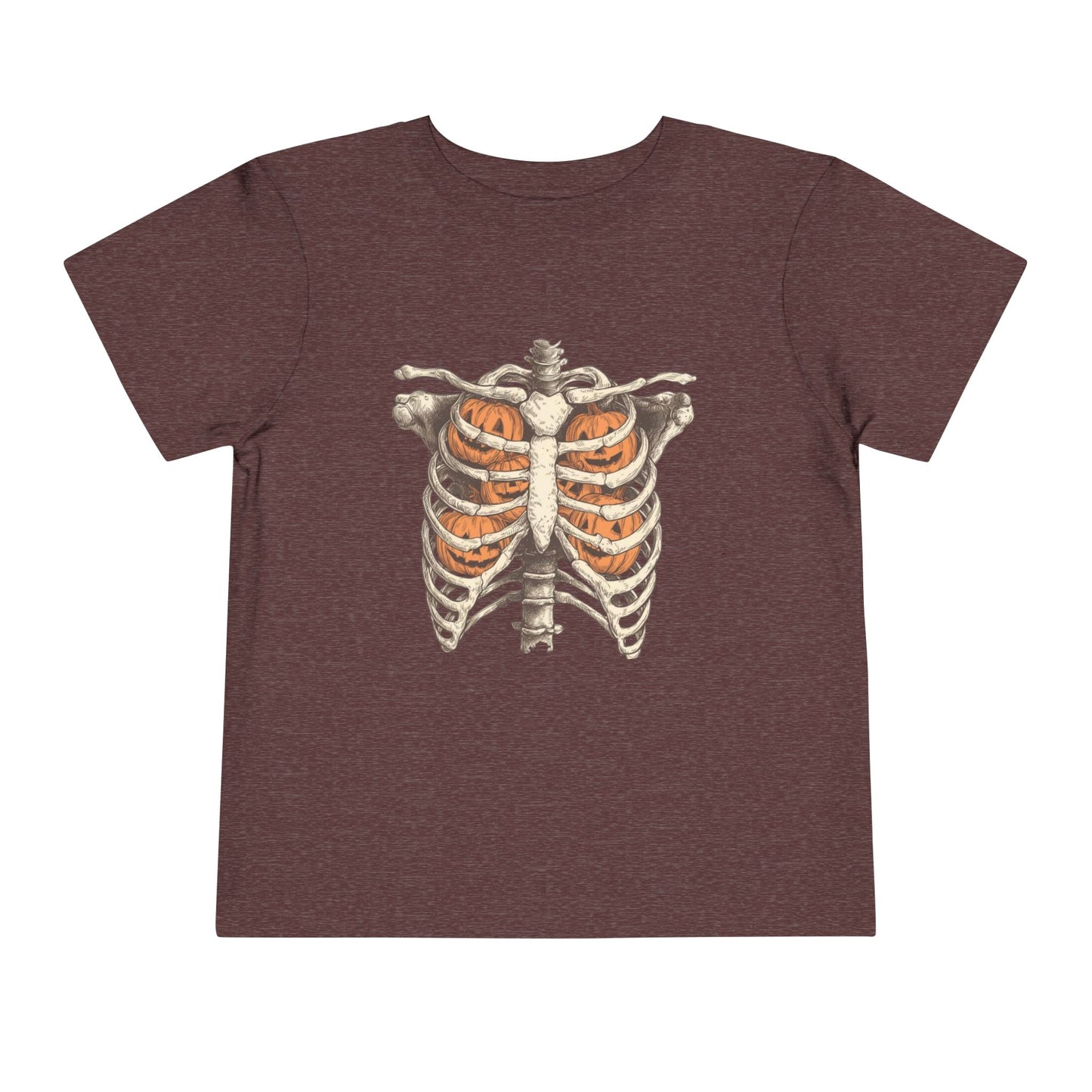 Toddler Pumpkin Skeleton Tee