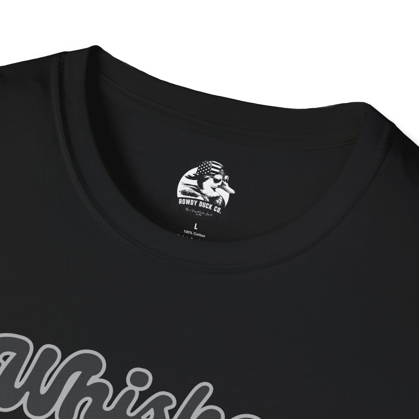 Whiskey Helps Unisex Softstyle T-Shirt - Fun Casual Tee for Whiskey Lovers