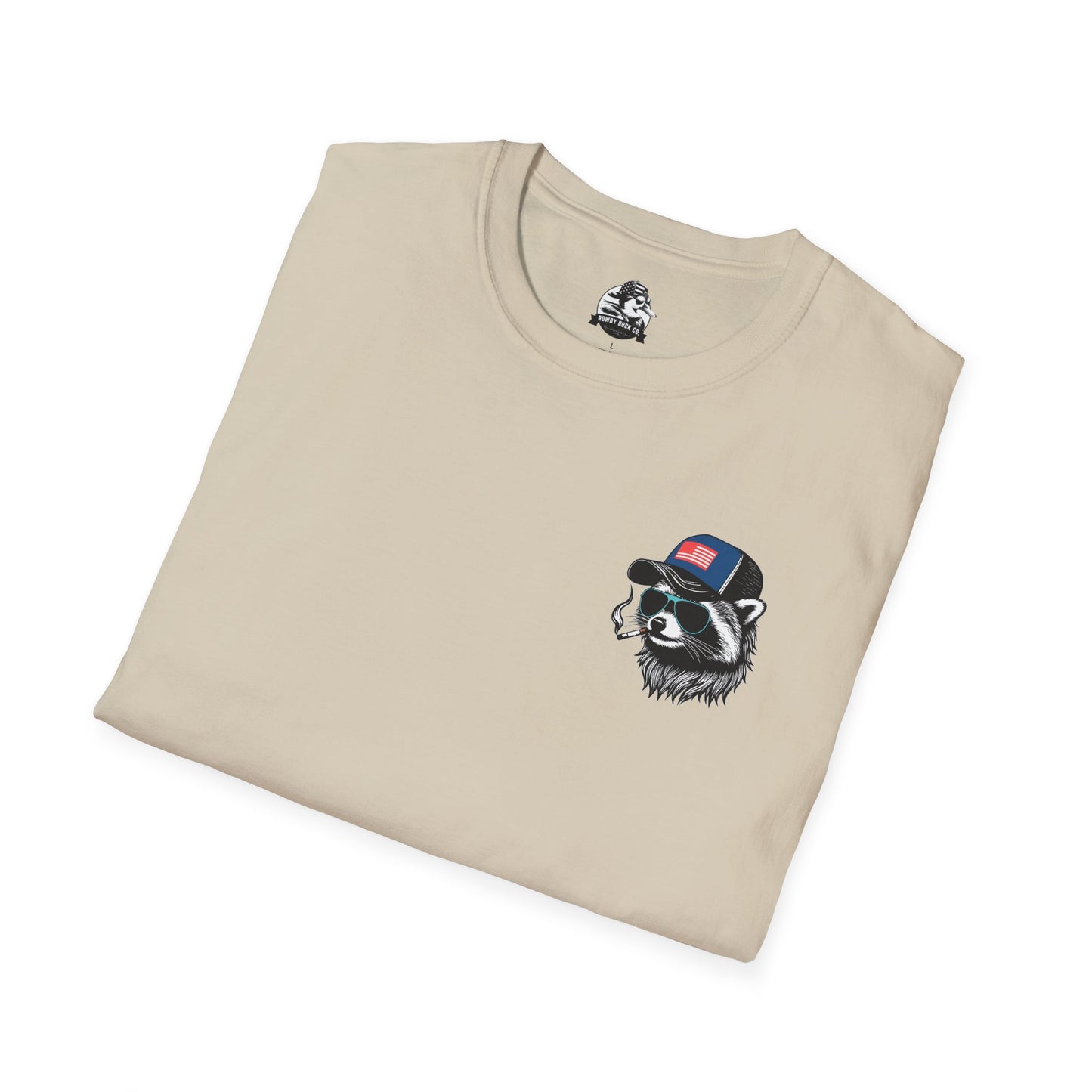 Funny Men's T-Shirt - "I Shaved My Balls For This?" & Raccoon Design - Perfect for Gifting