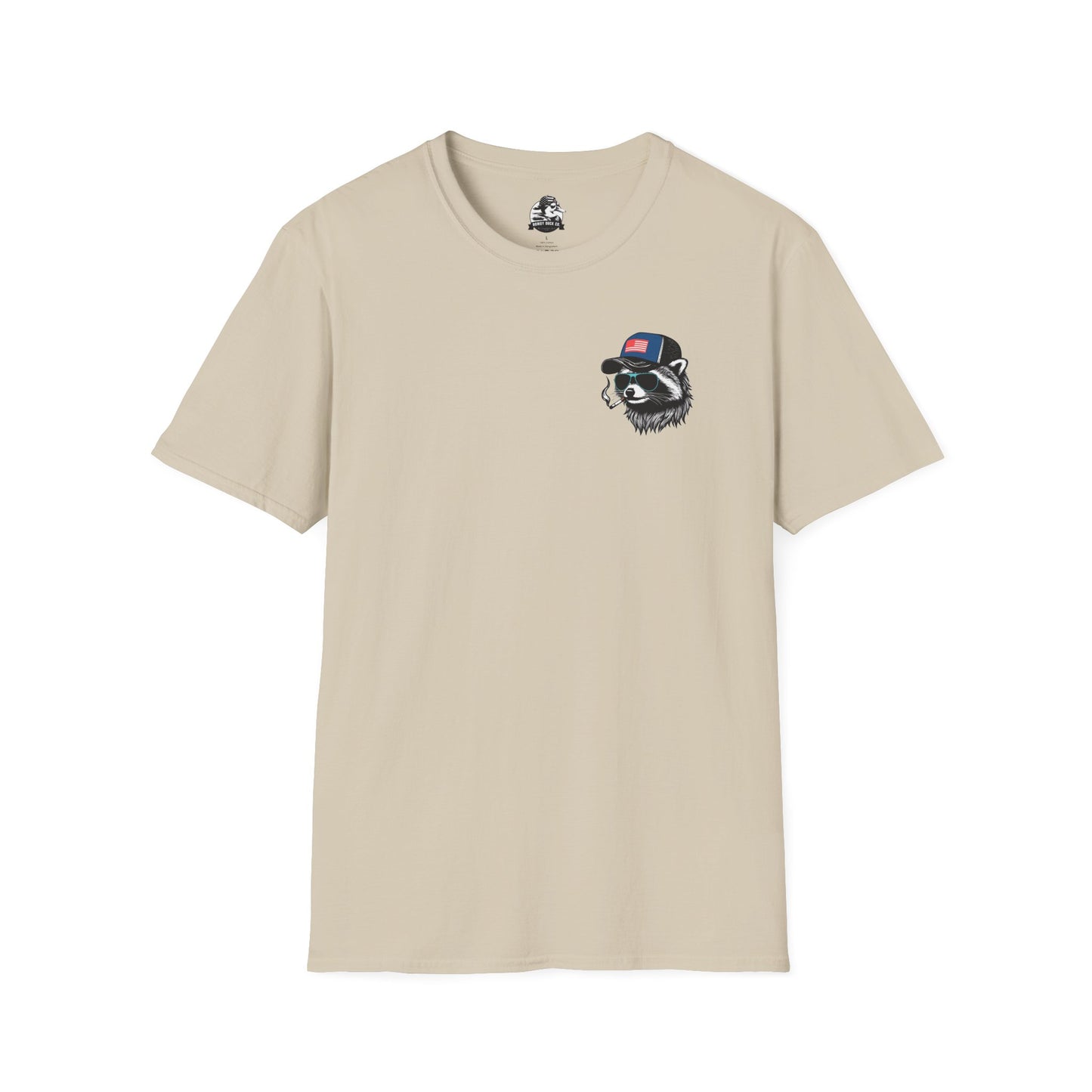 Funny Men's T-Shirt - "I Shaved My Balls For This?" & Raccoon Design - Perfect for Gifting