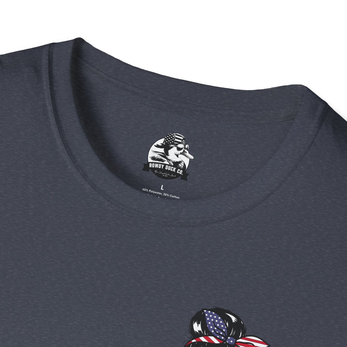 Patriotic Mama T-Shirt, Women's Tee, American Pride Shirt, Independence Day Fashion, Gift for Moms, Casual Summer Top
