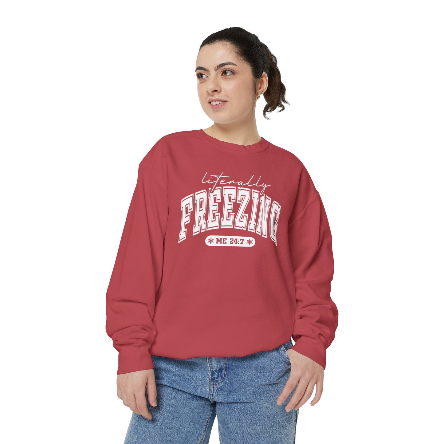 Literally Freezing Sweatshirt for Cozy Comfort
