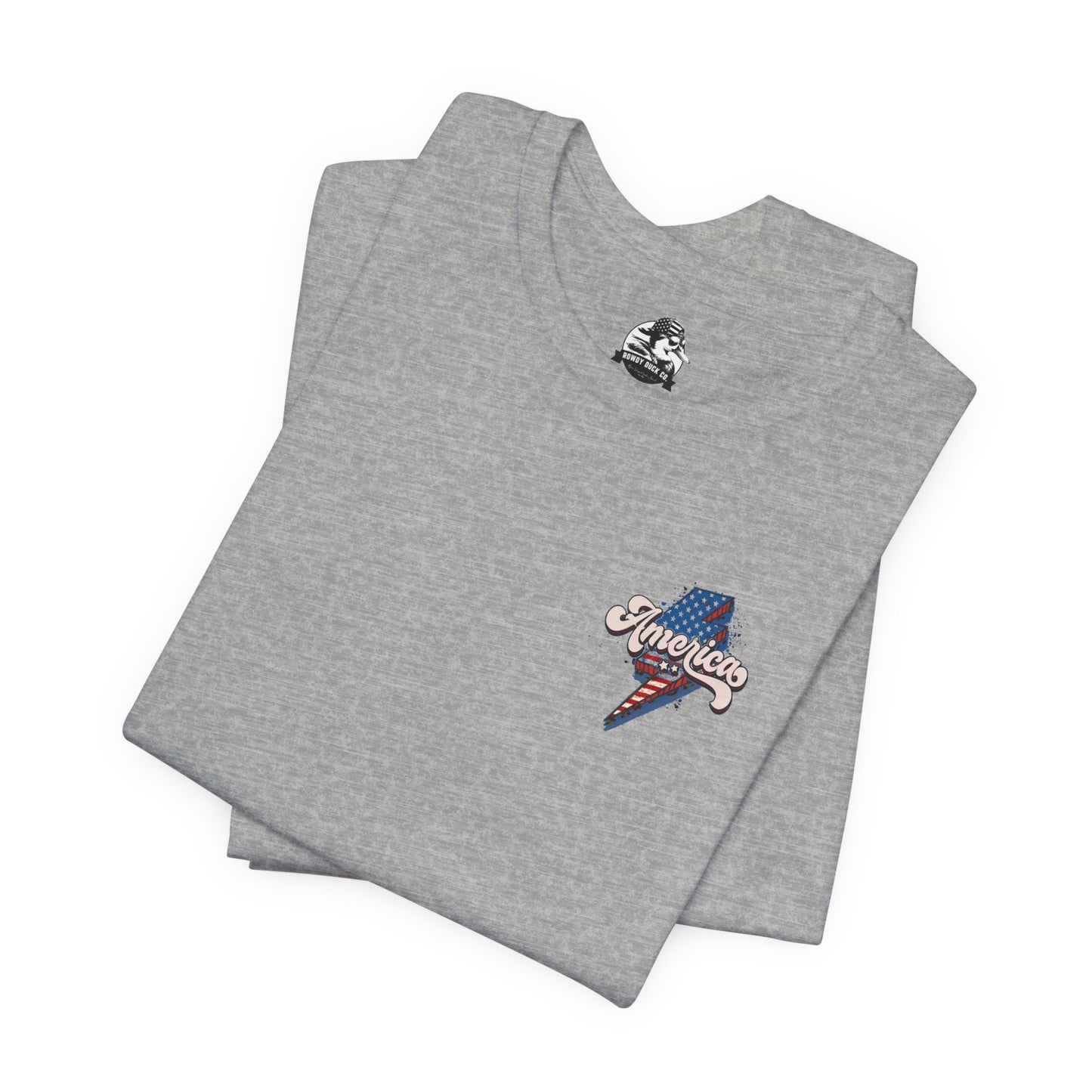 Patriotic Baseball Tee, Unisex T-Shirt, Independence Day Apparel, Sports Fan Gear, Summer BBQ Outfits, Casual Everyday Wear