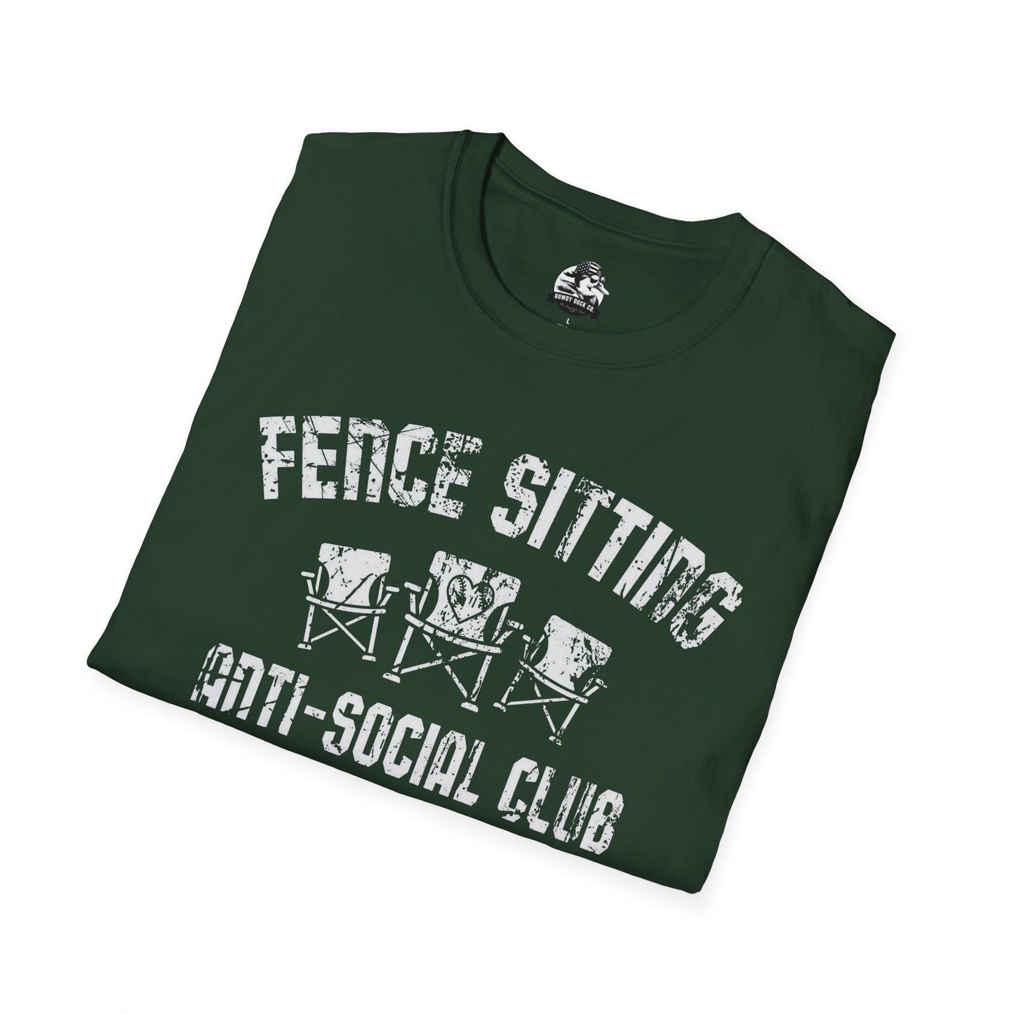 Unisex Softstyle T-Shirt - Fence Sitting Anti-Social Club