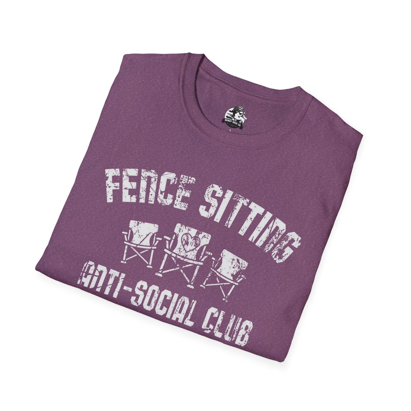 Unisex Softstyle T-Shirt - Fence Sitting Anti-Social Club