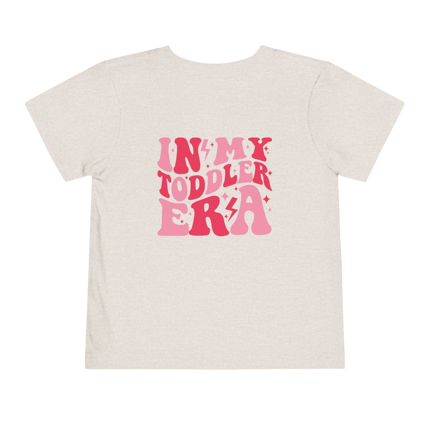 Toddler Short Sleeve Tee - Fun 'In My Toddler Era' Design, Cute Kids Shirt for Playdates, Birthdays, Gifts, Summer Wear, Toddler Fashion