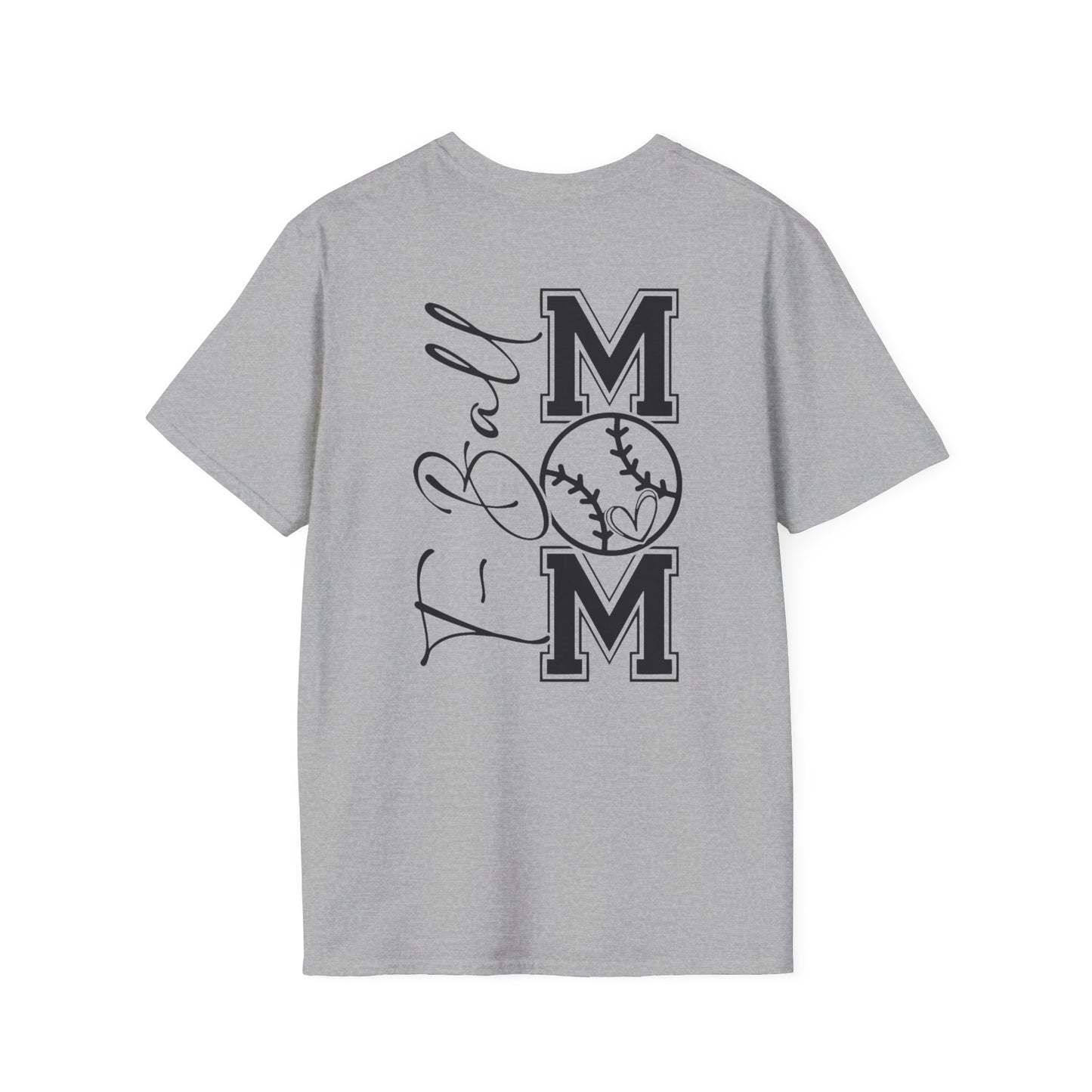 T-ball Mom Unisex Softstyle T-Shirt - Perfect for Game Days!