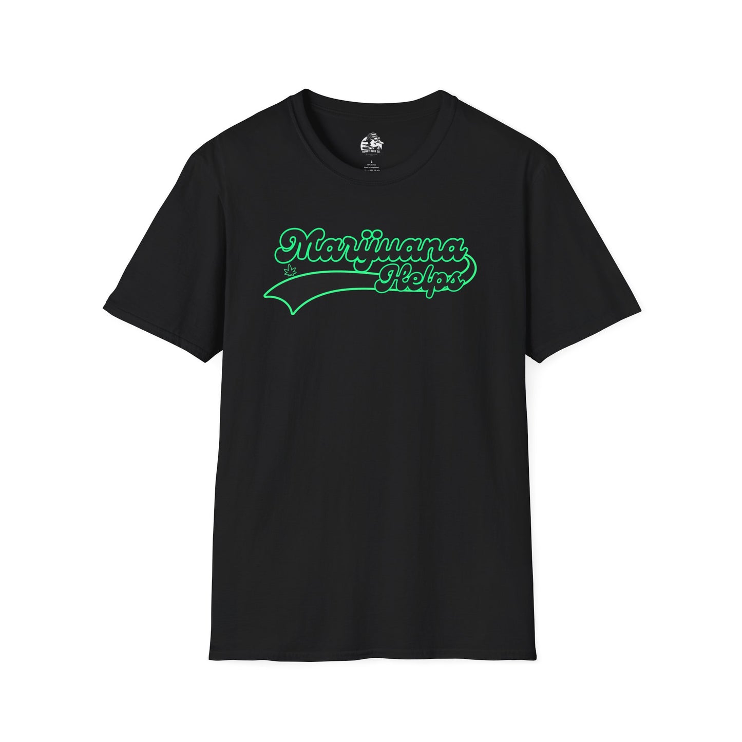 Marijuana Vibes Unisex Softstyle T-Shirt - Trendy Gift for Cannabis Lovers