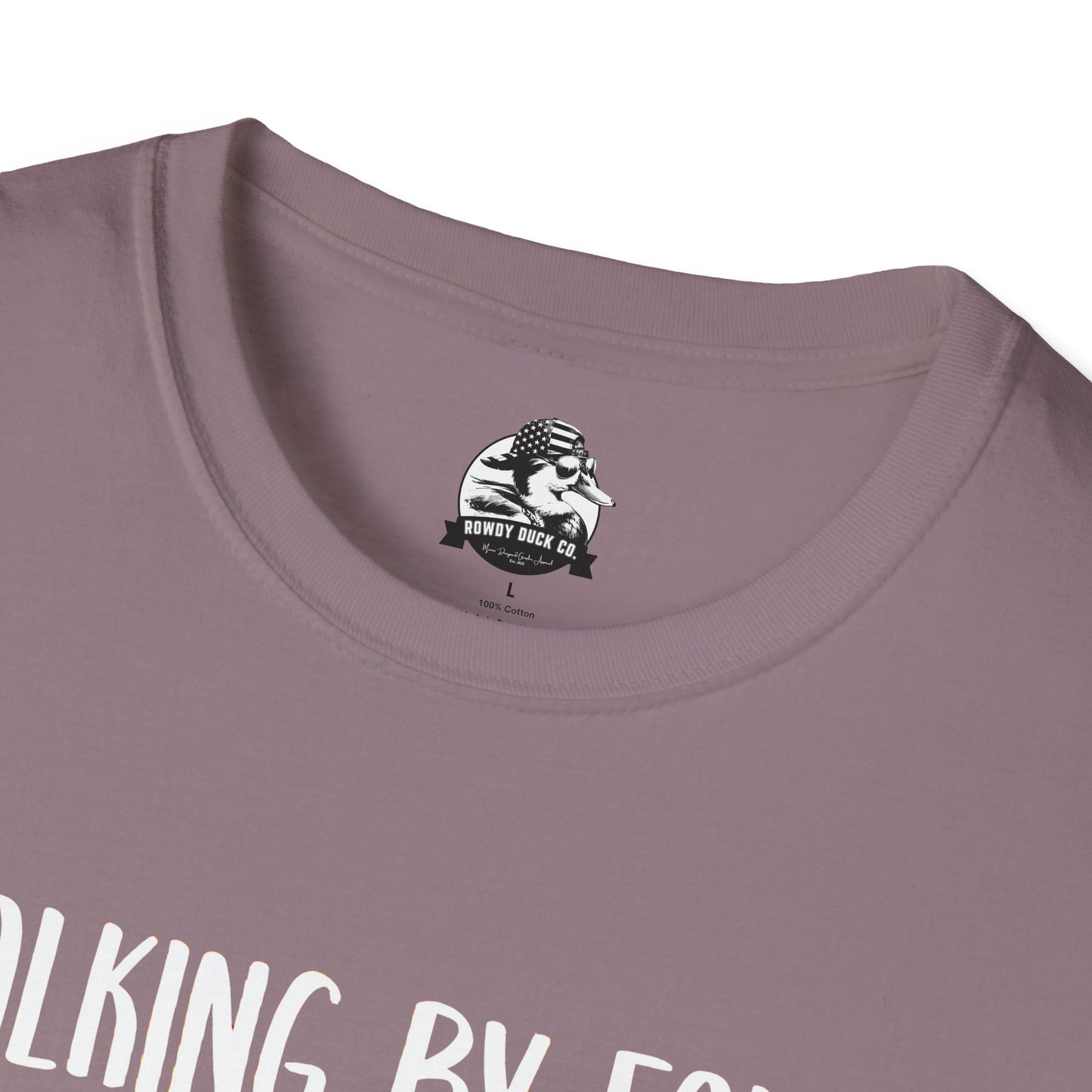 "Walking By Faith, Tripping Constantly" Graphic Tee