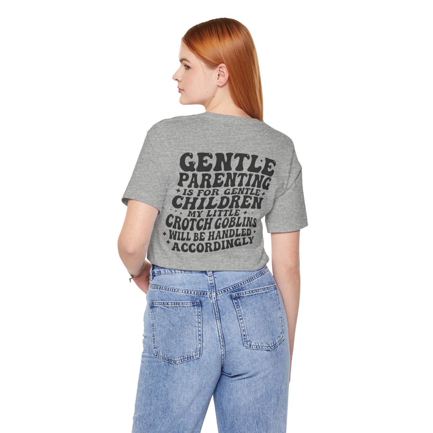 Gentle Parenting Tee — “Gentle Parenting Is For Gentle Children” Graphic T-Shirt