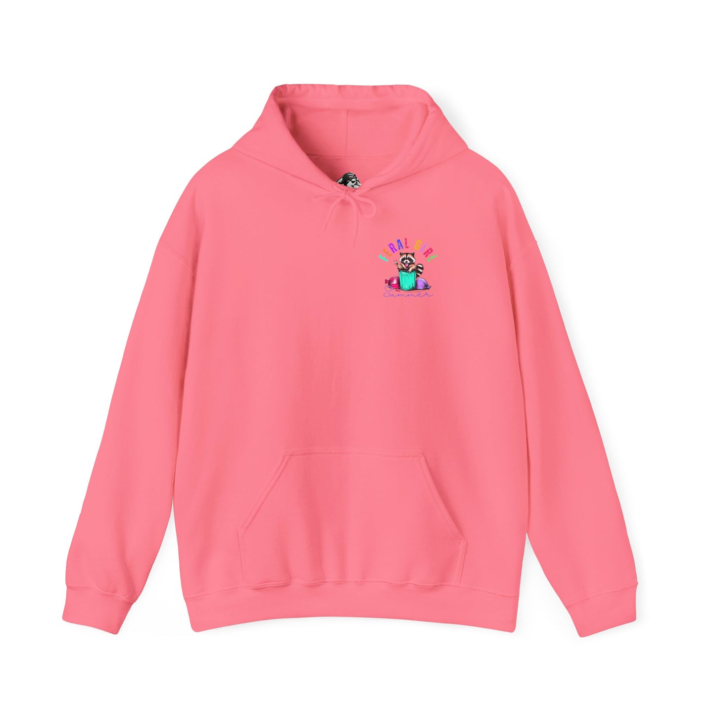 Feral Girl Summer Hoodie, Unisex Hoodie, Casual Wear, Summer Outfit, Trendy Sweatshirt, Gift for Her