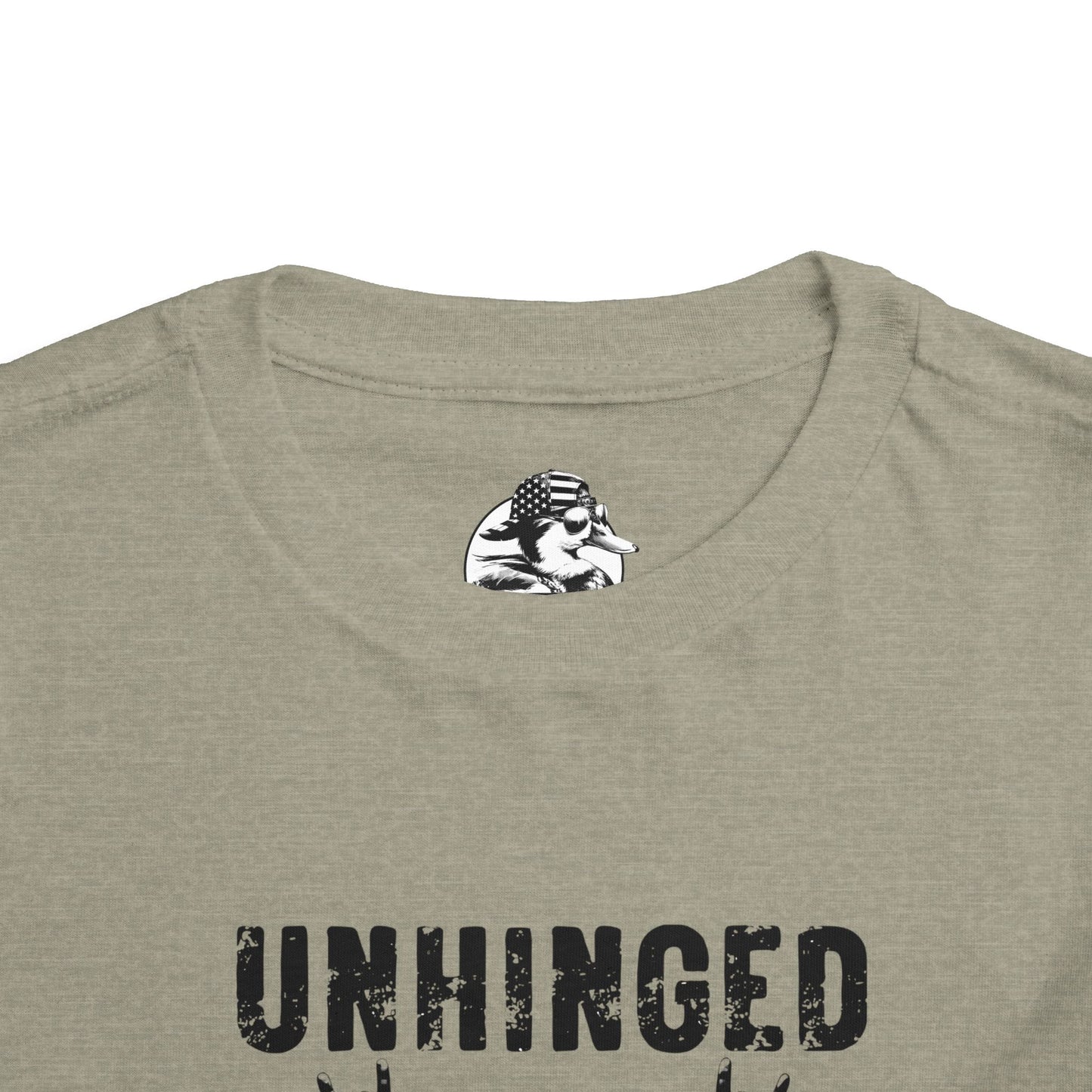 Unhinged and Feral Toddler Tee - Wild Child Shirt