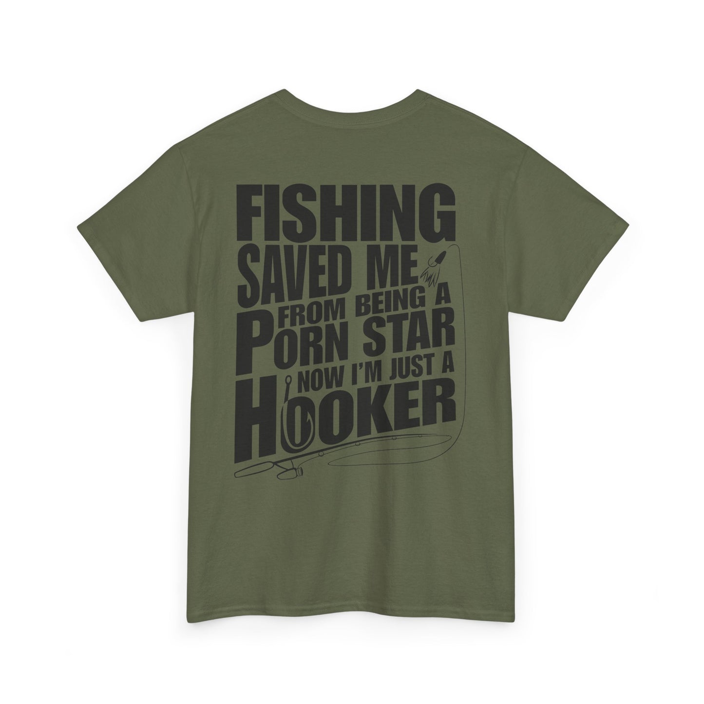 Fishing Humor Unisex Tee, Funny Fishing Shirt, Gift for Anglers, Outdoor Adventure Clothing, Casual Tee for Fishing Lovers