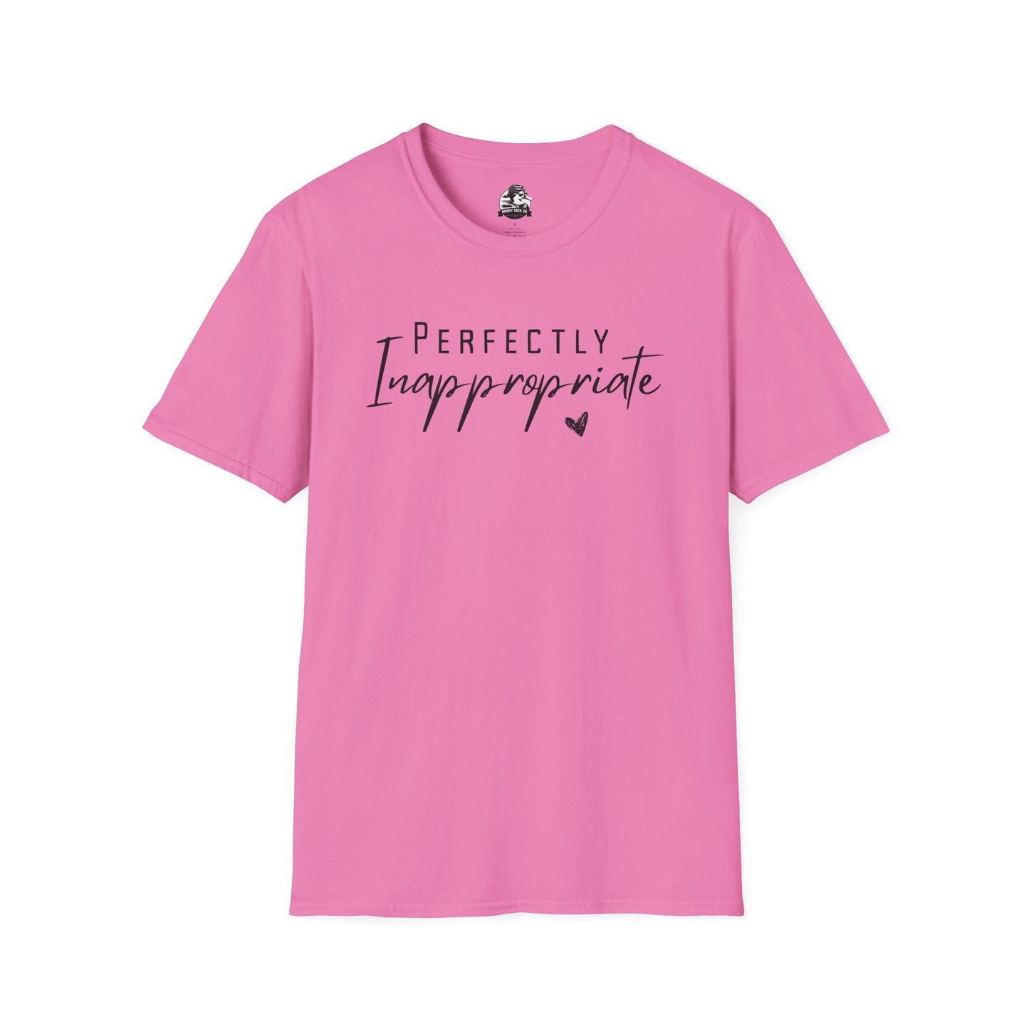 Perfectly Inappropriate Unisex Softstyle T-Shirt - Casual Humor Tee for Everyday Wear