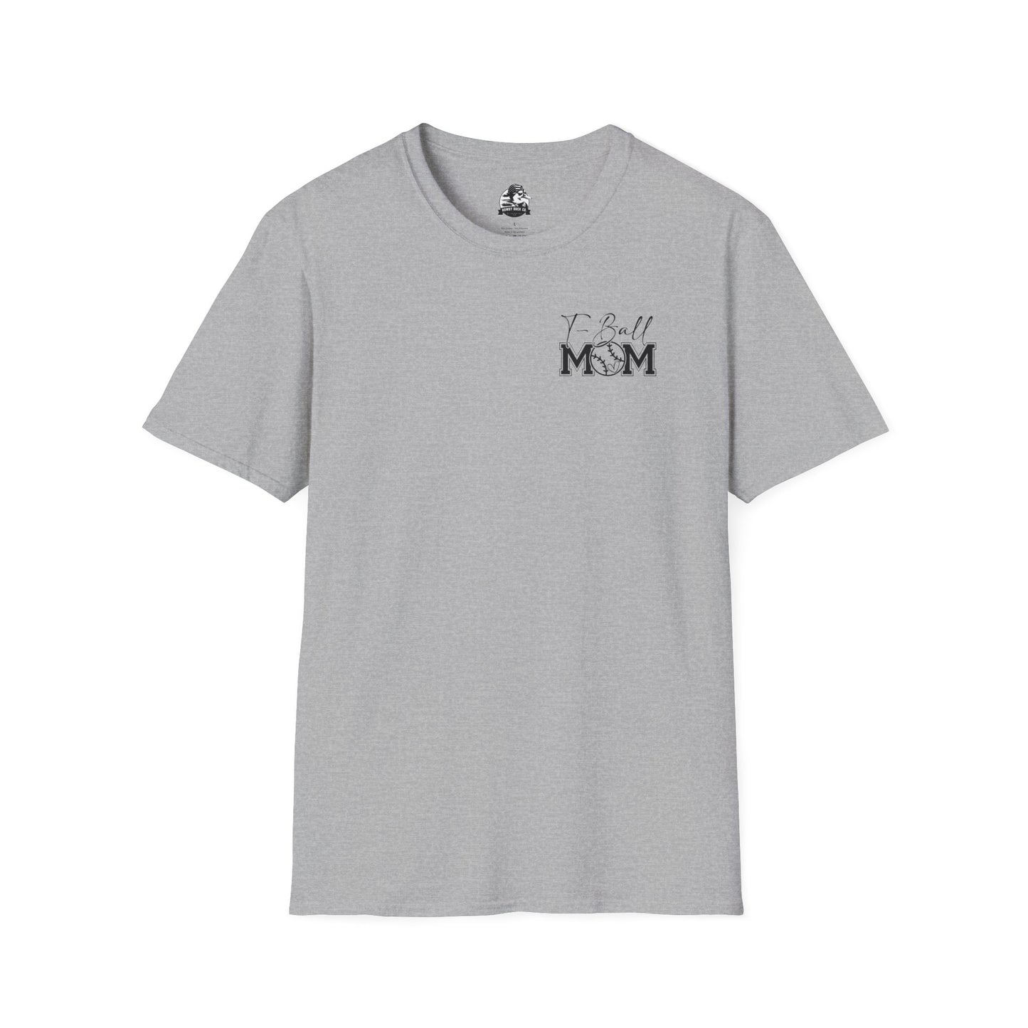 T-ball Mom Unisex Softstyle T-Shirt - Perfect for Game Days!