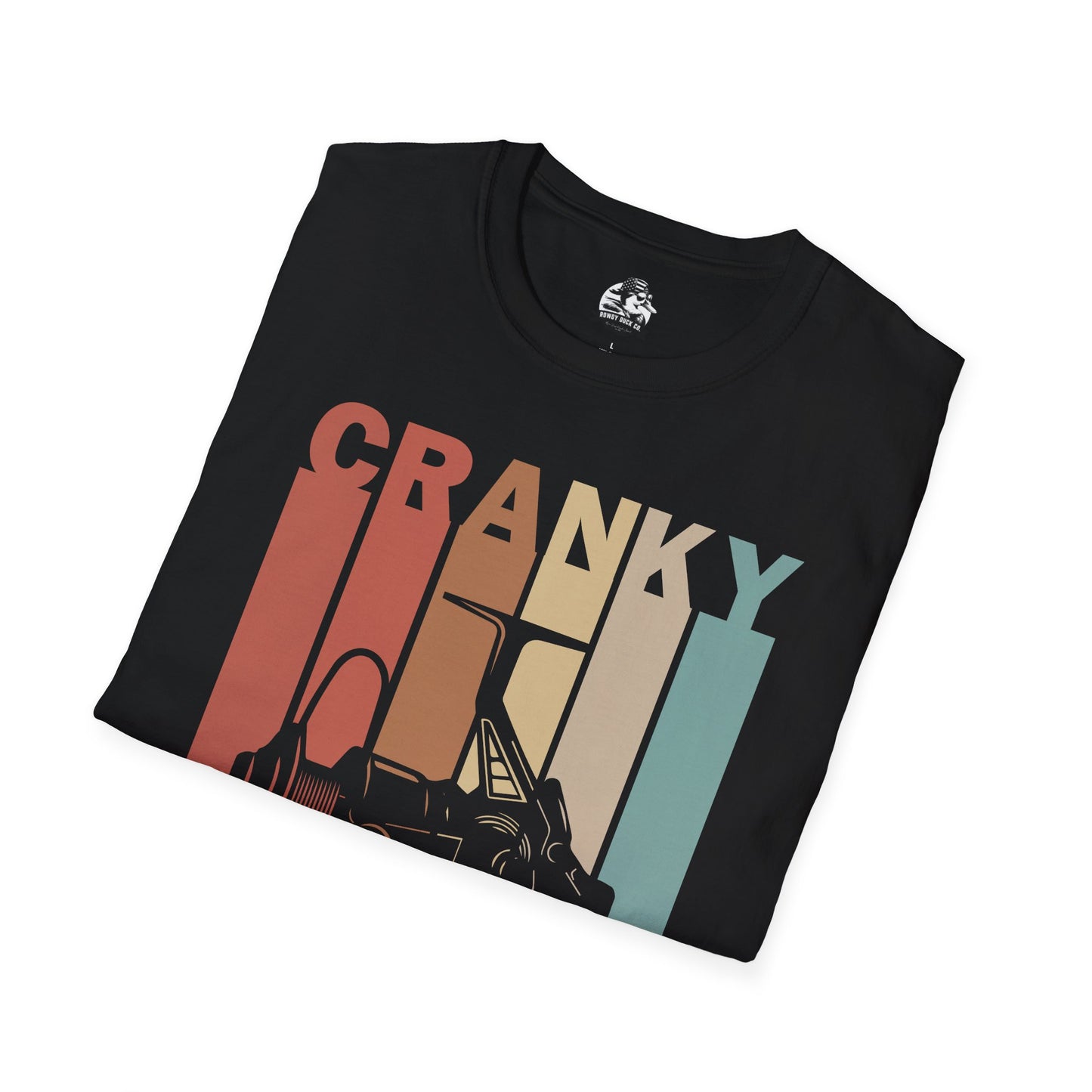 Cranky Retro Unisex T-Shirt, Funny Gift for Friends, Cool Graphic Tee, Casual Wear, Unique Birthday Present, Vintage Style Top