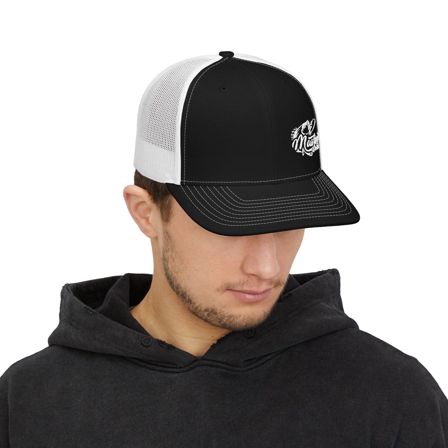 Embroidered Snapback Trucker Cap | Master Baiter | Men's Fishing Hat