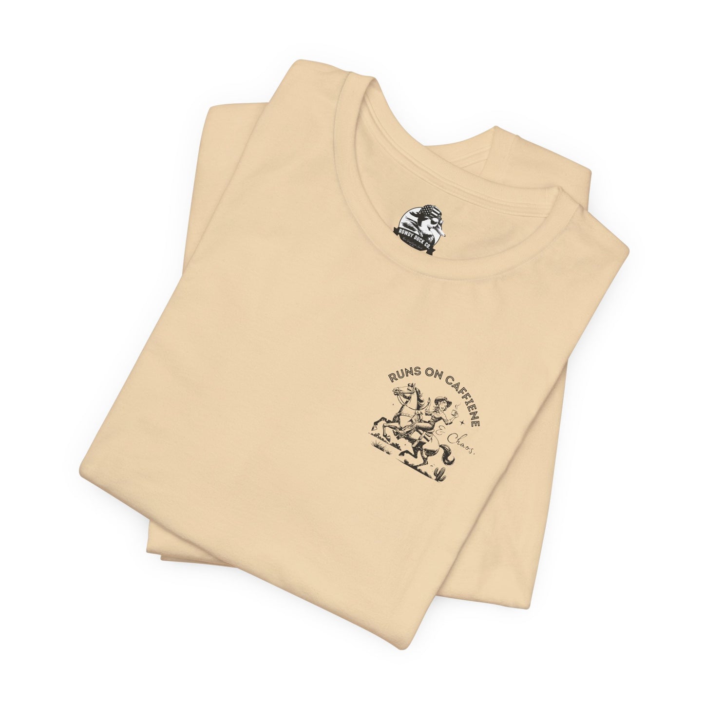 Women's Graphic Tee " Drink Some Coffee and Handle Your Shit"