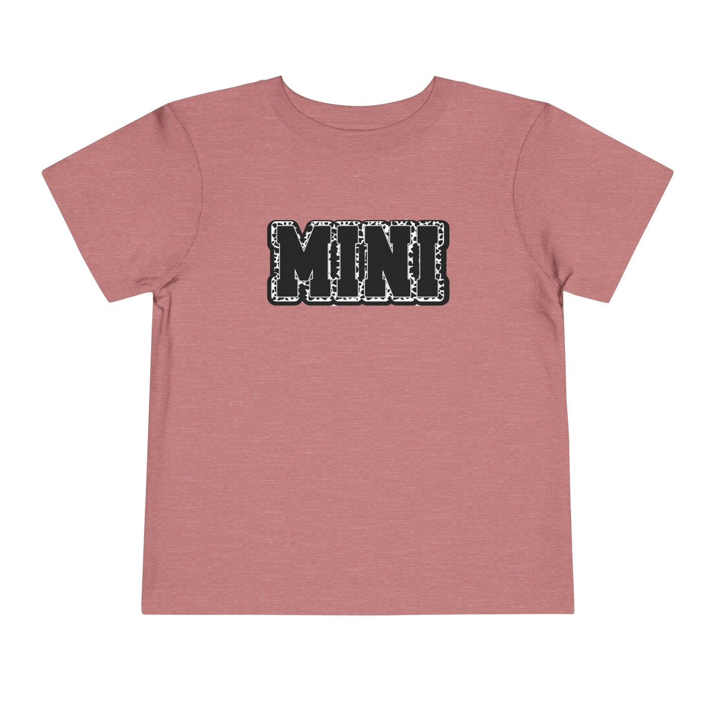Mini Toddler Short Sleeve Tee, Soft Cotton Kids T-Shirt, Perfect for Playdates, Birthdays, Everyday Use, Gift for Little Ones