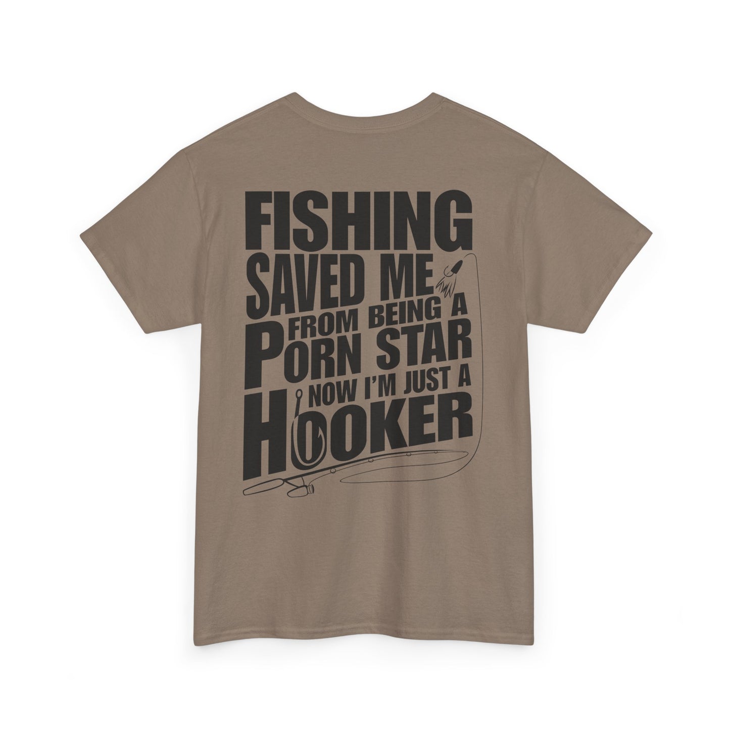 Fishing Humor Unisex Tee, Funny Fishing Shirt, Gift for Anglers, Outdoor Adventure Clothing, Casual Tee for Fishing Lovers