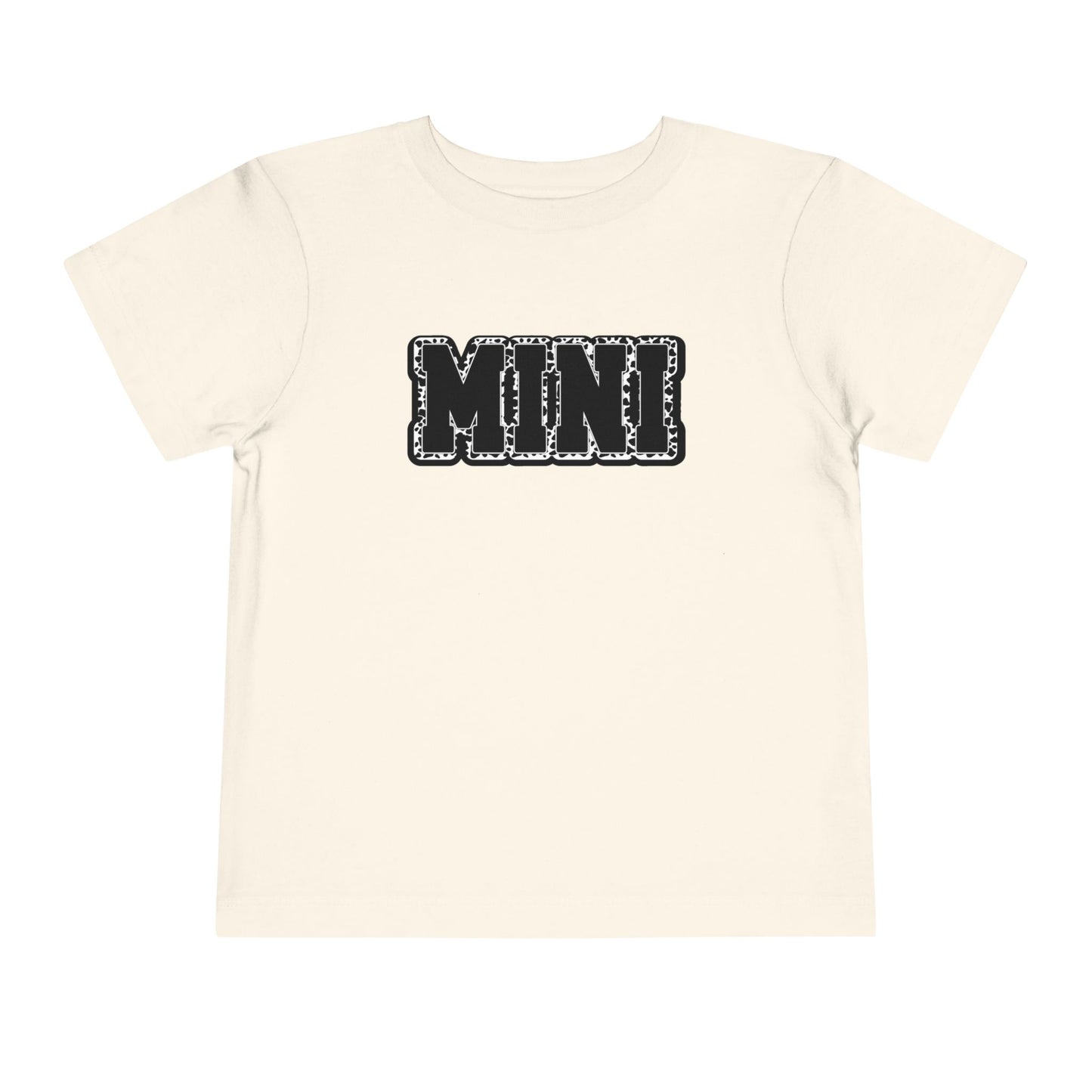 Mini Toddler Short Sleeve Tee, Soft Cotton Kids T-Shirt, Perfect for Playdates, Birthdays, Everyday Use, Gift for Little Ones