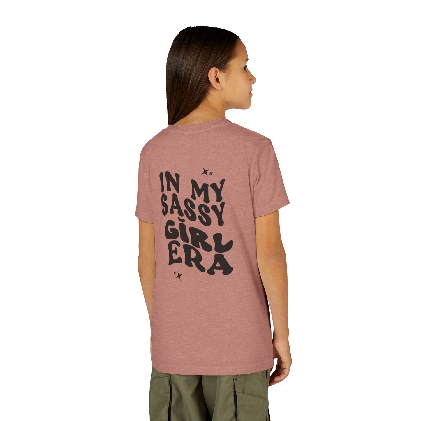 Trendy Youth Tee - "In My Sassy Girl Era" - Perfect for Casual Outings, Gifts, Birthdays, Summer Fun, Youth Fashion