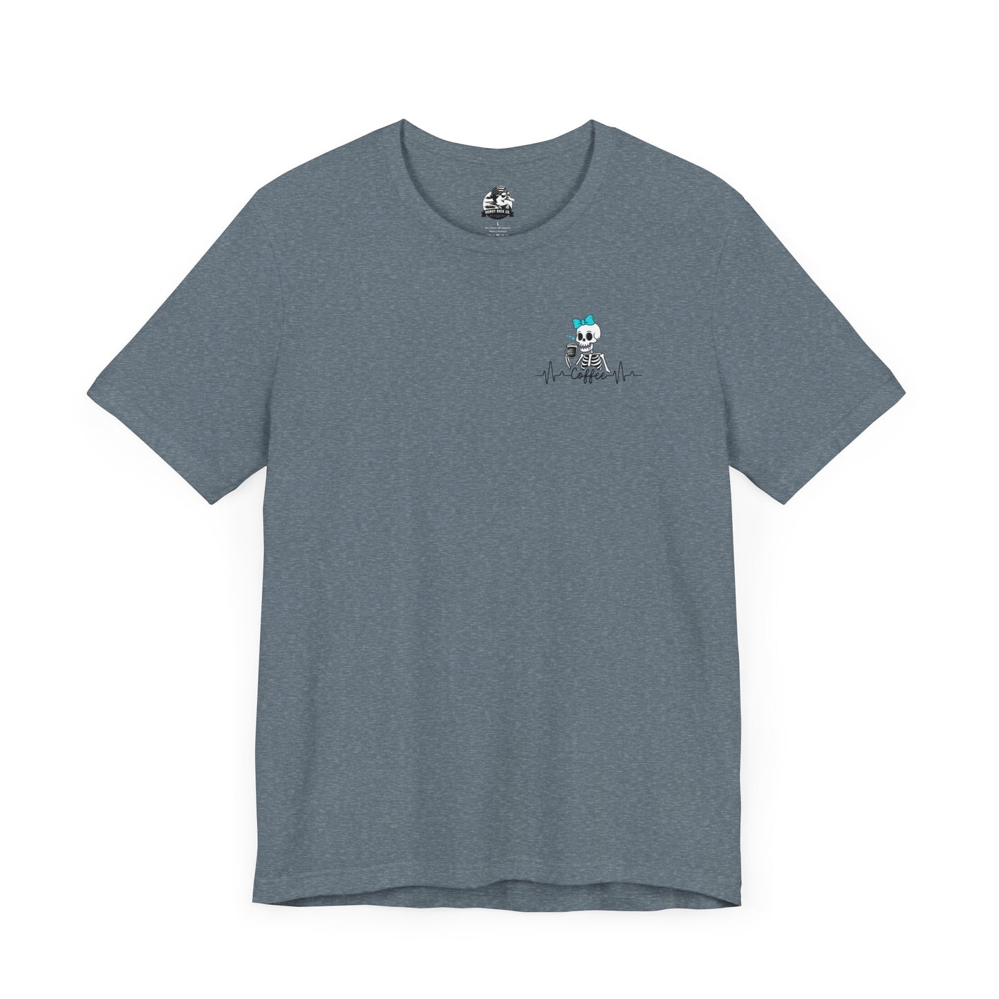 50% Anxiety 50% Coffee Tee, Funny Graphic T-Shirt, Unisex Casual Wear, Gift for Coffee Lovers, Anxiety Awareness Shirt