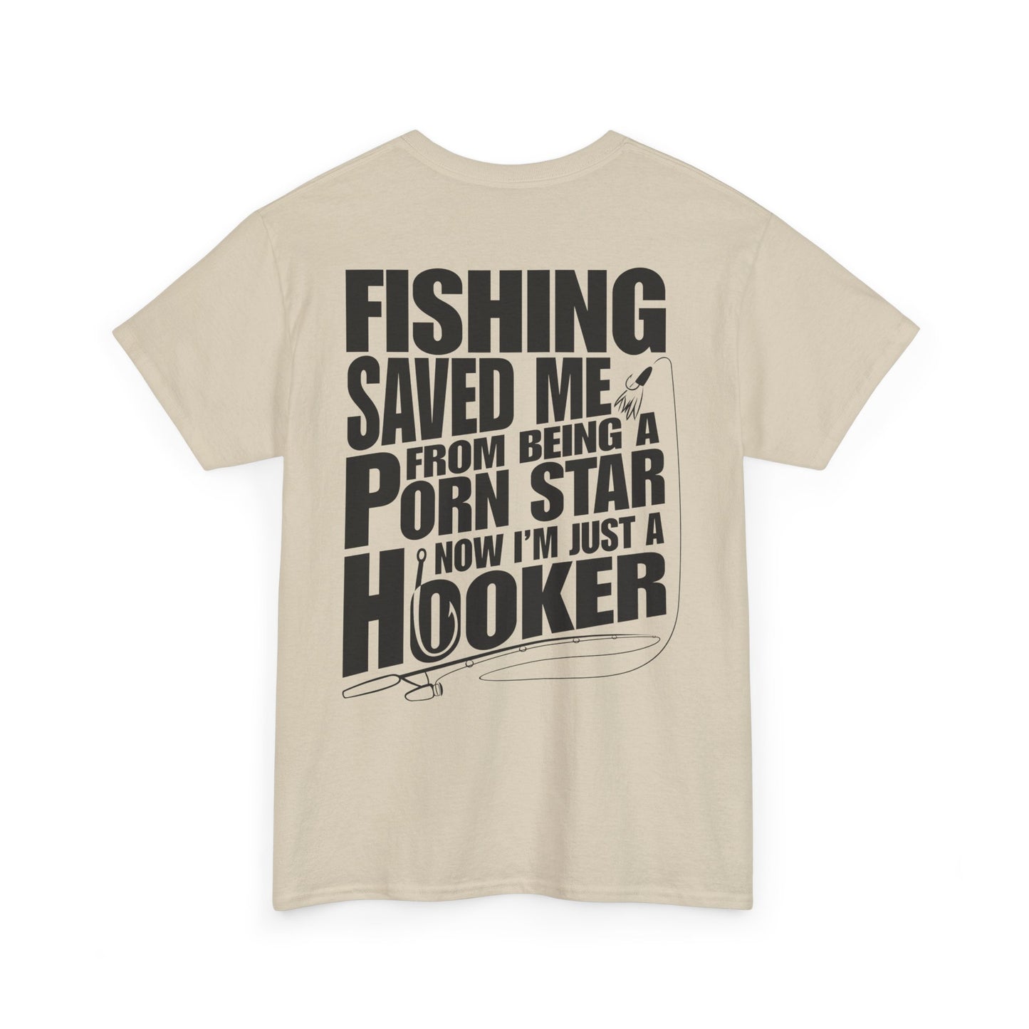 Fishing Humor Unisex Tee, Funny Fishing Shirt, Gift for Anglers, Outdoor Adventure Clothing, Casual Tee for Fishing Lovers