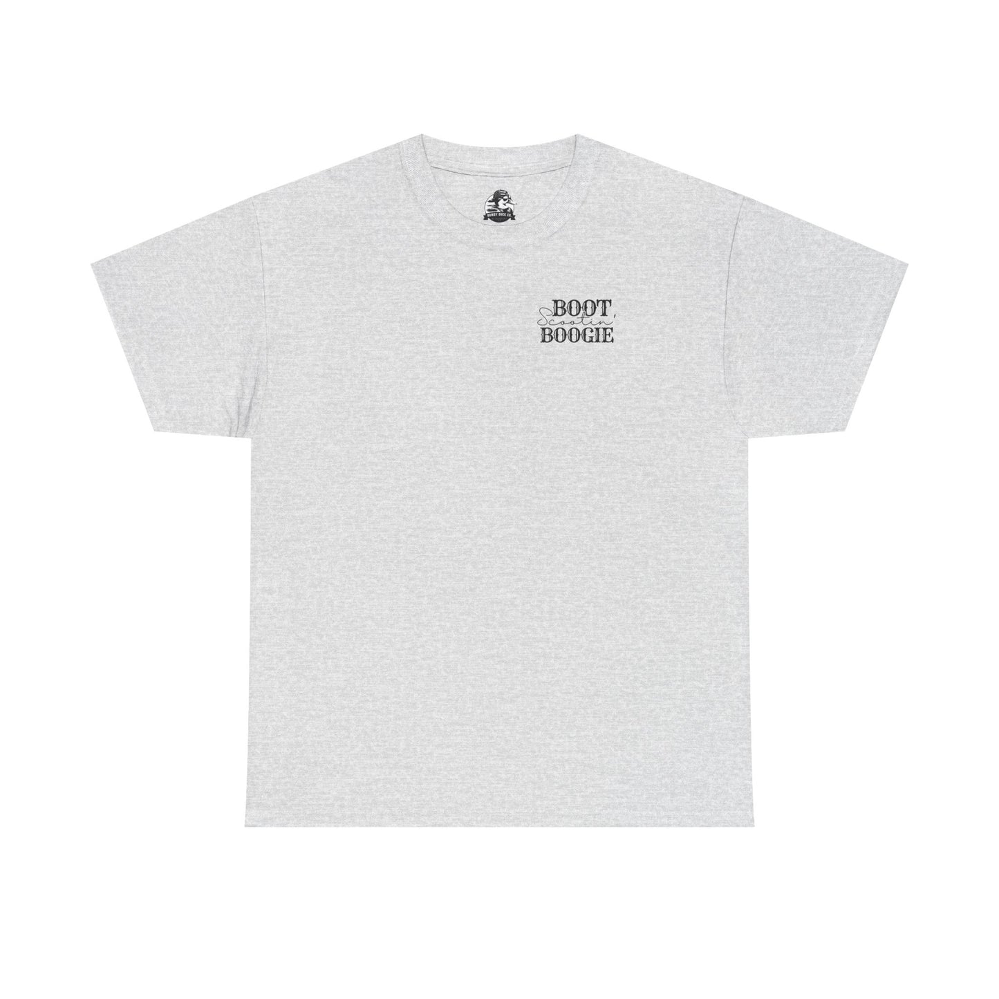 Unisex Heavy Cotton Tee - 'Boot Scootin' Boogie' Graphic Shirt for Music Lovers