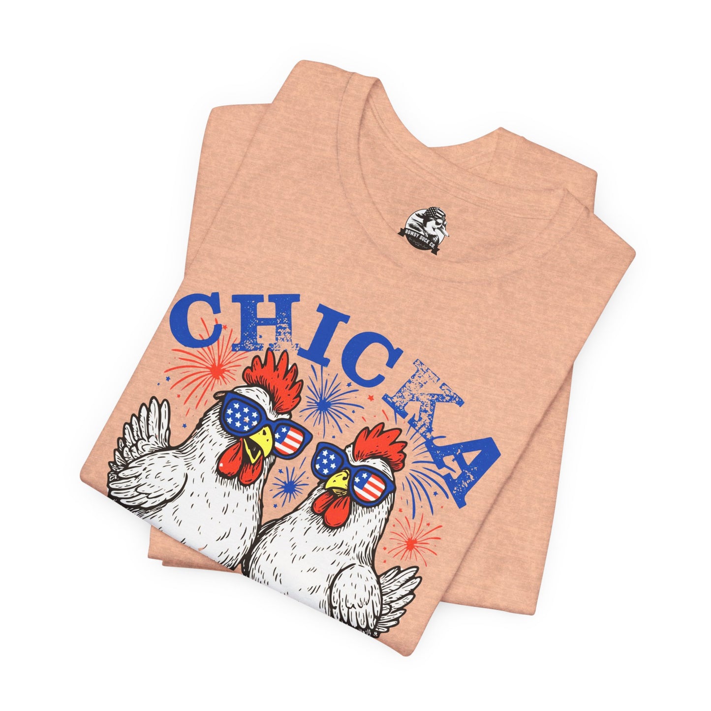 Chic Chicken Graphic Tee, Fun Unisex T-Shirt, Summer Fashion, Gift for Farm Lovers, Quirky Casual Wear, Boho Style