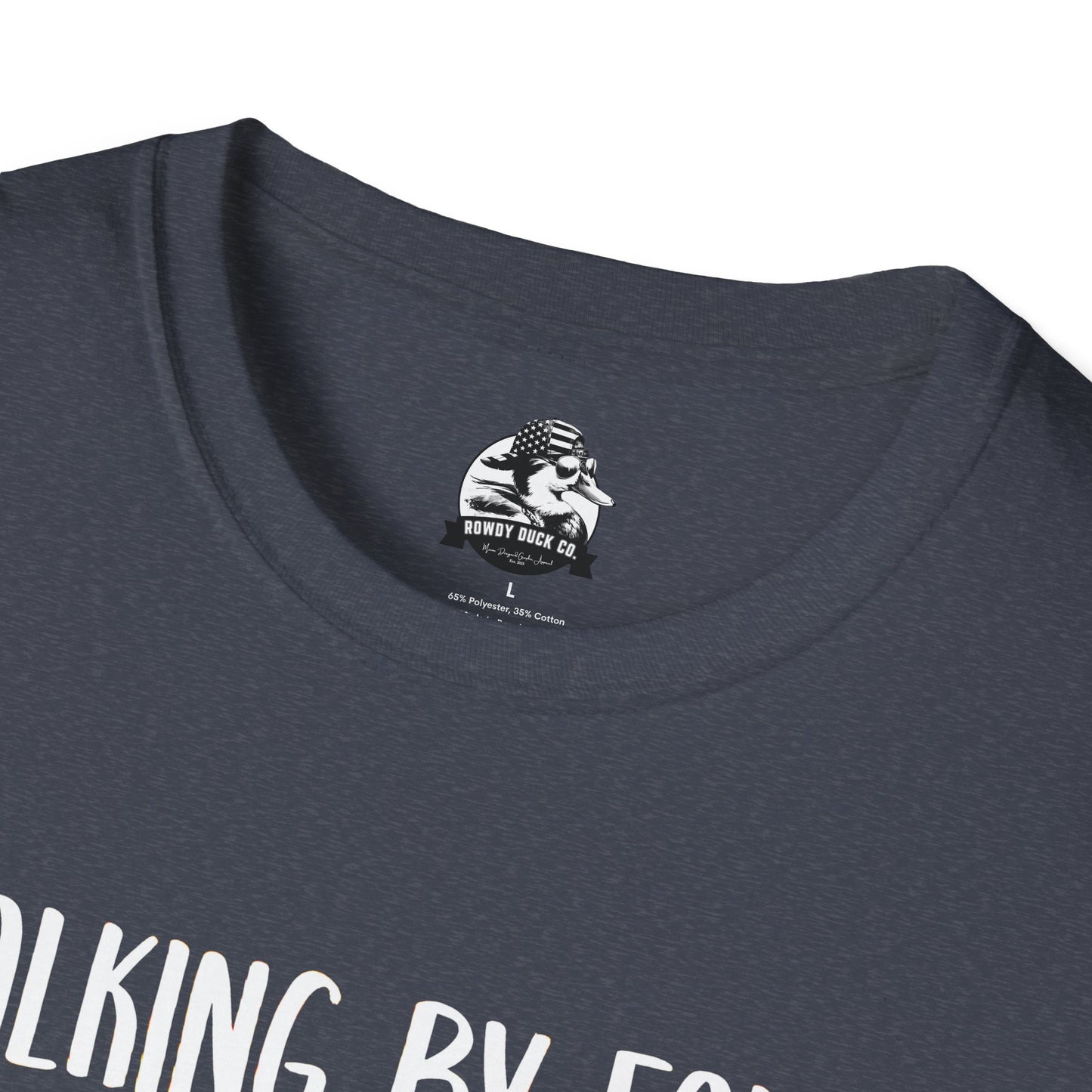"Walking By Faith, Tripping Constantly" Graphic Tee