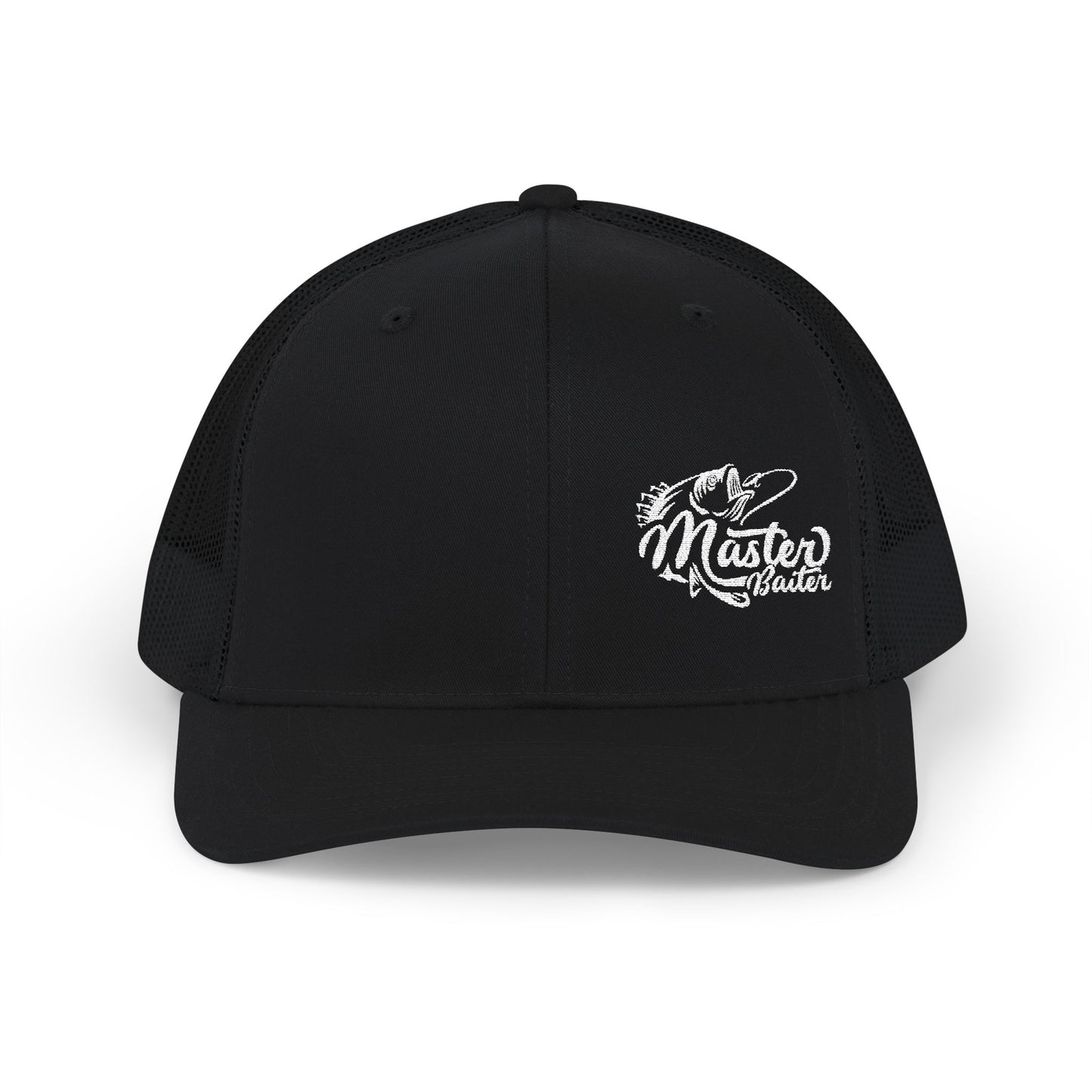 Embroidered Snapback Trucker Cap | Master Baiter | Men's Fishing Hat