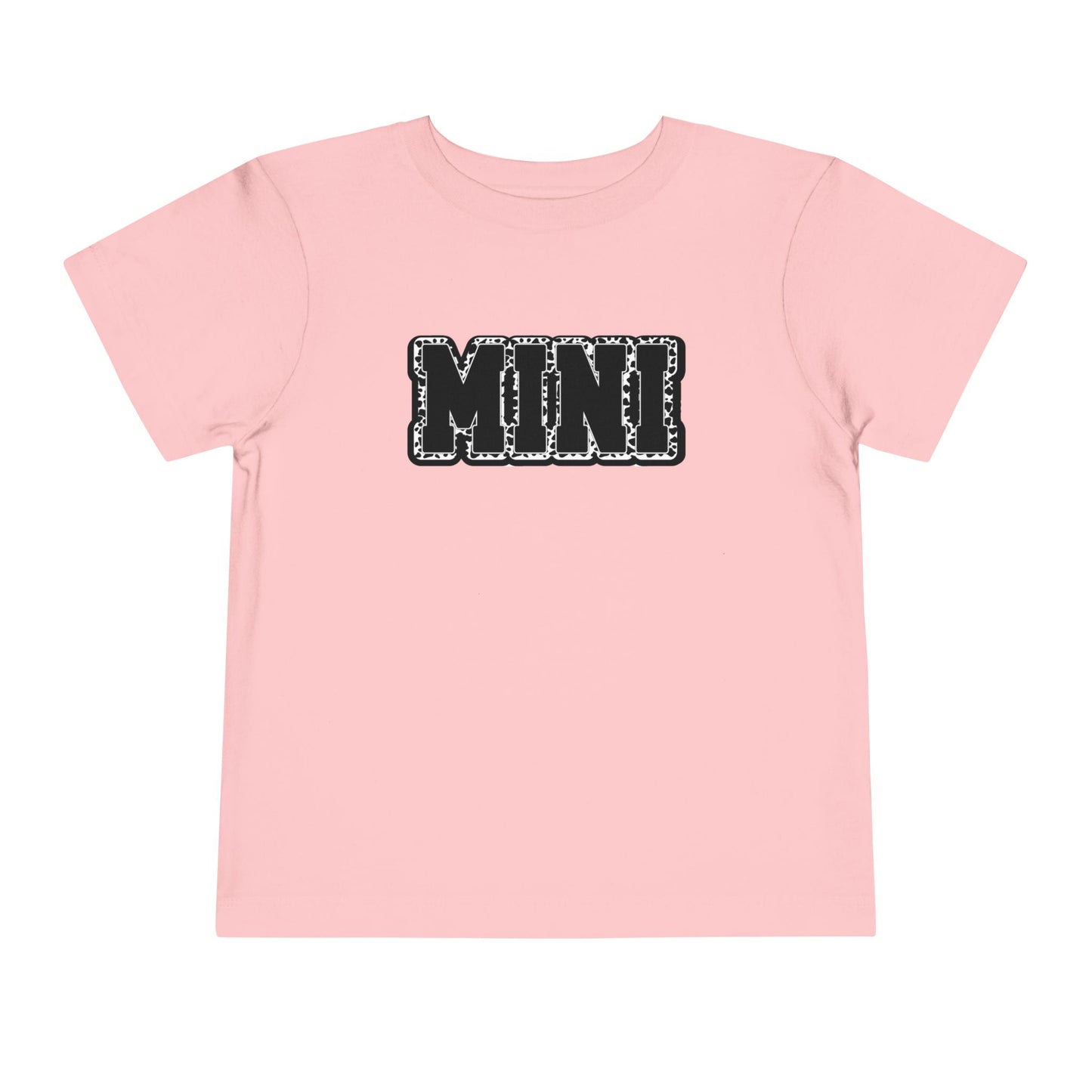 Mini Toddler Short Sleeve Tee, Soft Cotton Kids T-Shirt, Perfect for Playdates, Birthdays, Everyday Use, Gift for Little Ones