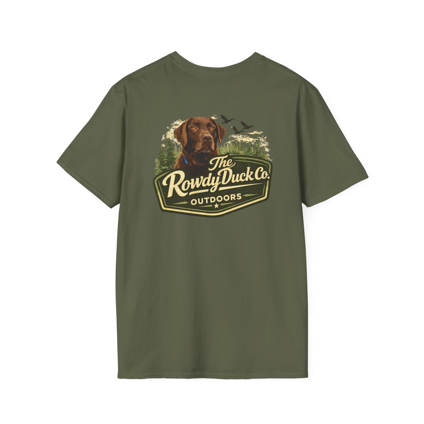 The Rowdy Duck co. - outdoors Dog tee