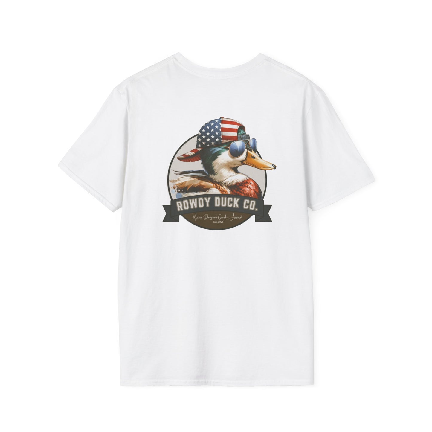 Rowdy Duck Co. Patriotic Duck Graphic T-Shirt