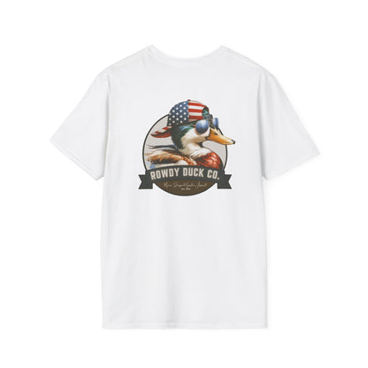 Rowdy Duck Co. Patriotic Duck Graphic T-Shirt