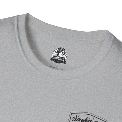 Smokin' Meats T-Shirt - Funny BBQ Humor Unisex Softstyle Tee
